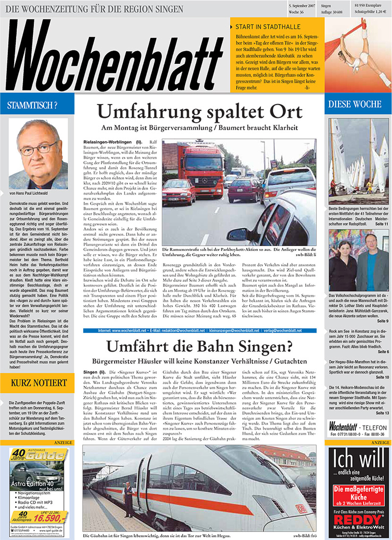 Ausgabe 36 vom 05. September 2007