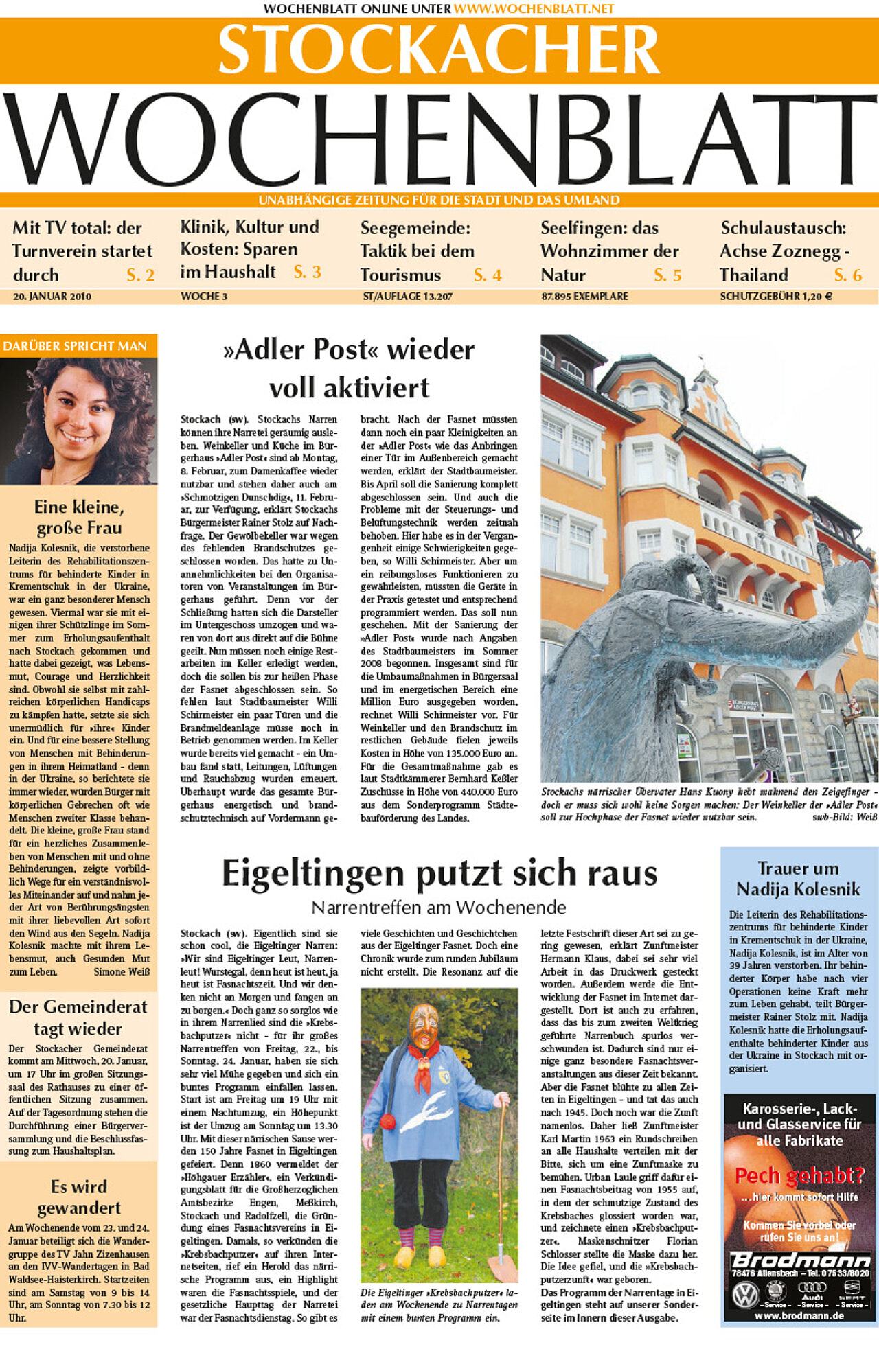 Ausgabe 03 vom 20. Januar 2010