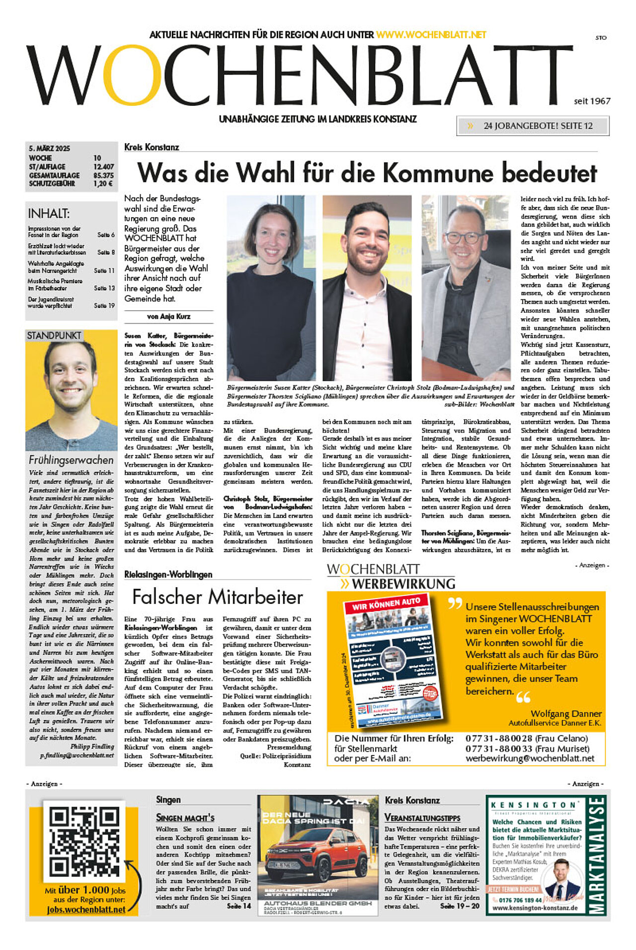 Ausgabe 10 vom 5. März 2025