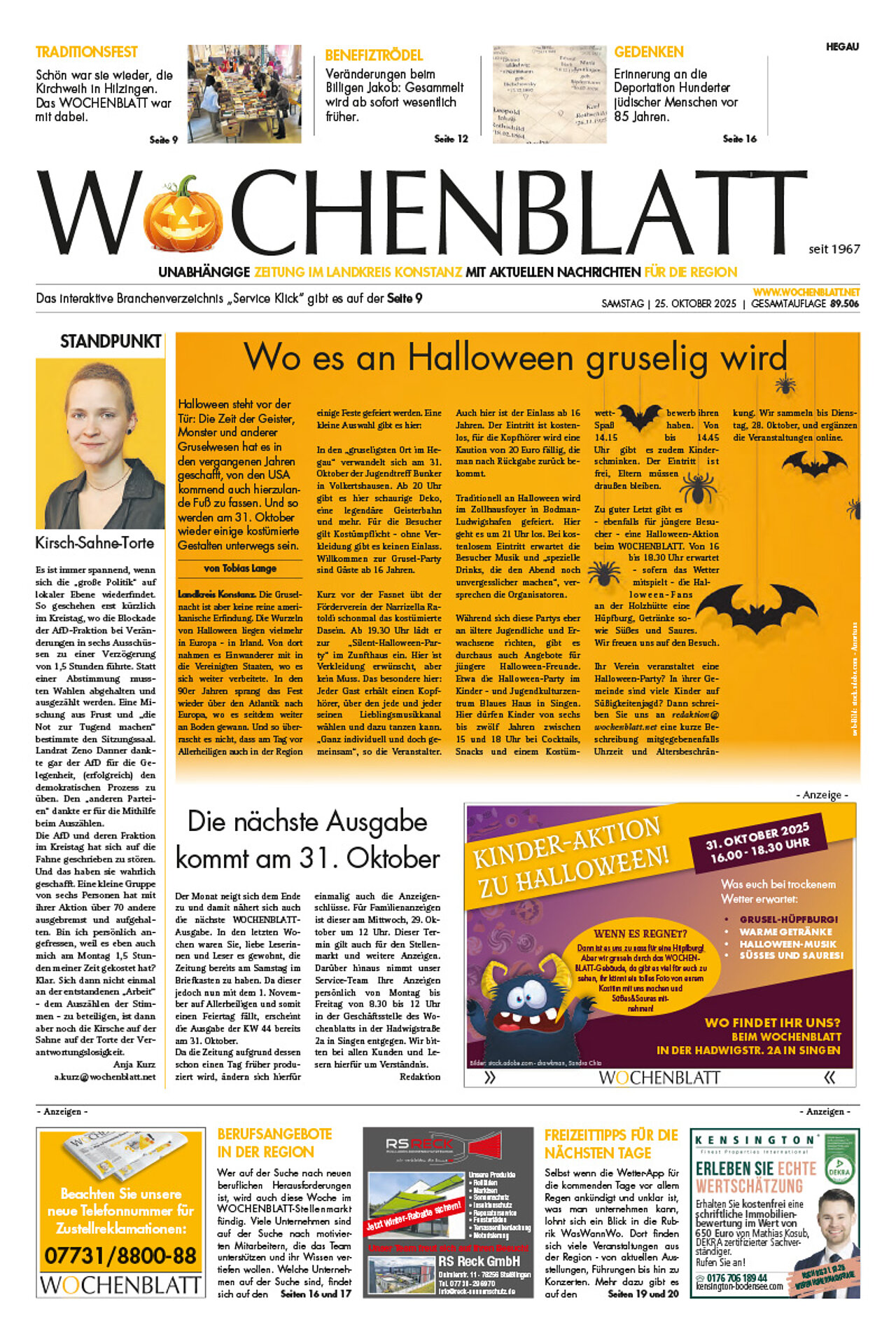 Ausgabe 43 vom 25. Oktober 2025