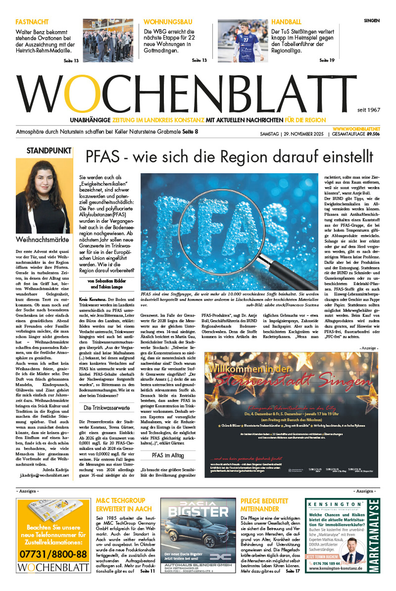 Ausgabe 48 vom 29. November 2025