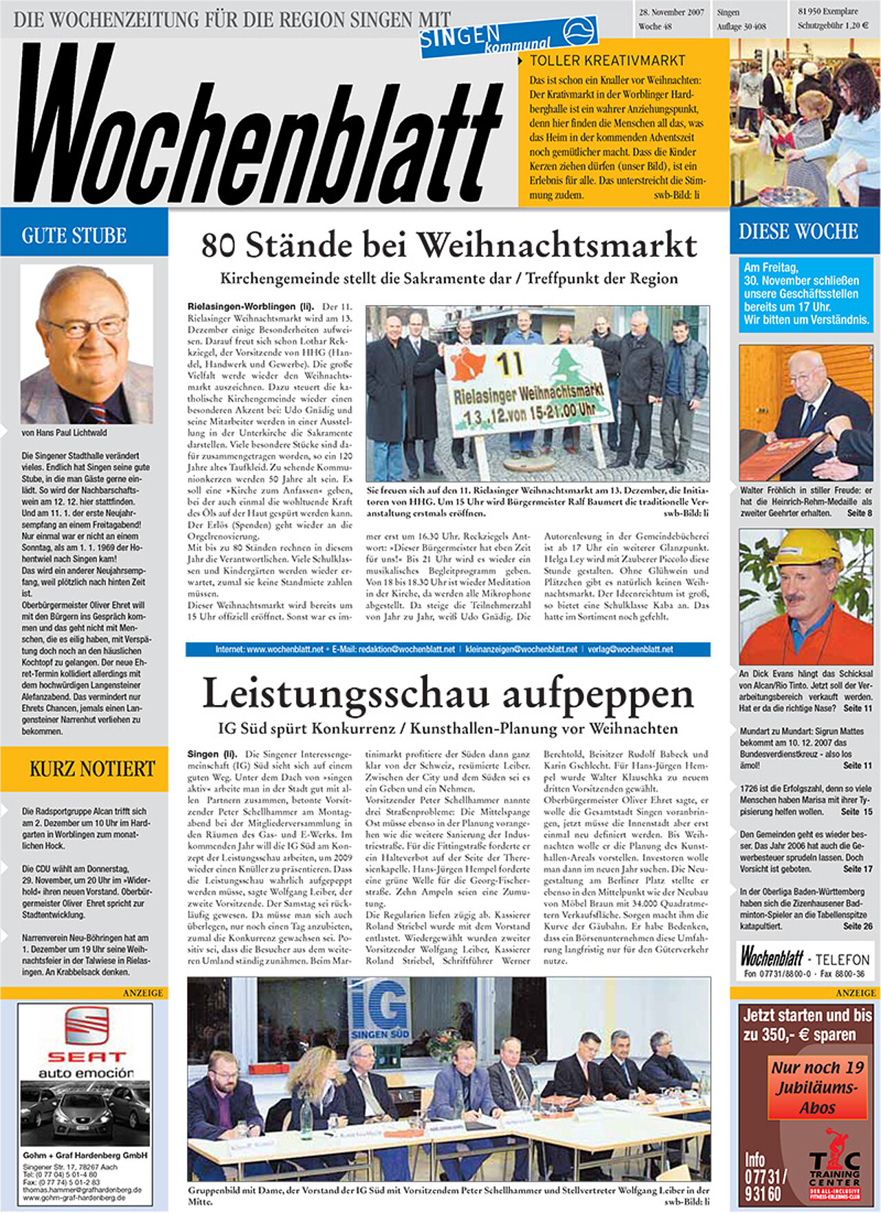 Ausgabe 48 vom 28. November 2007