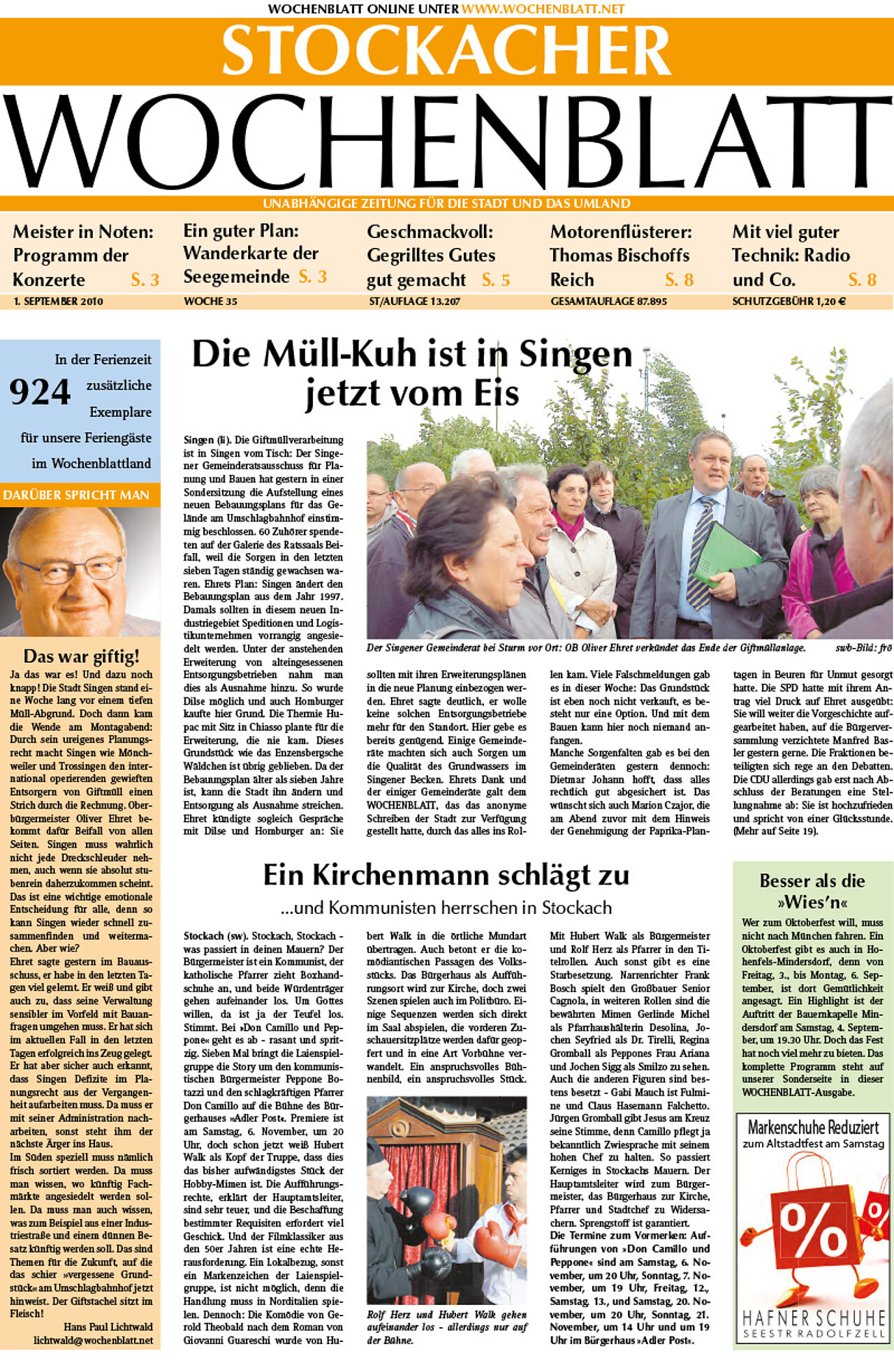 Ausgabe 35 vom 01. September 2010