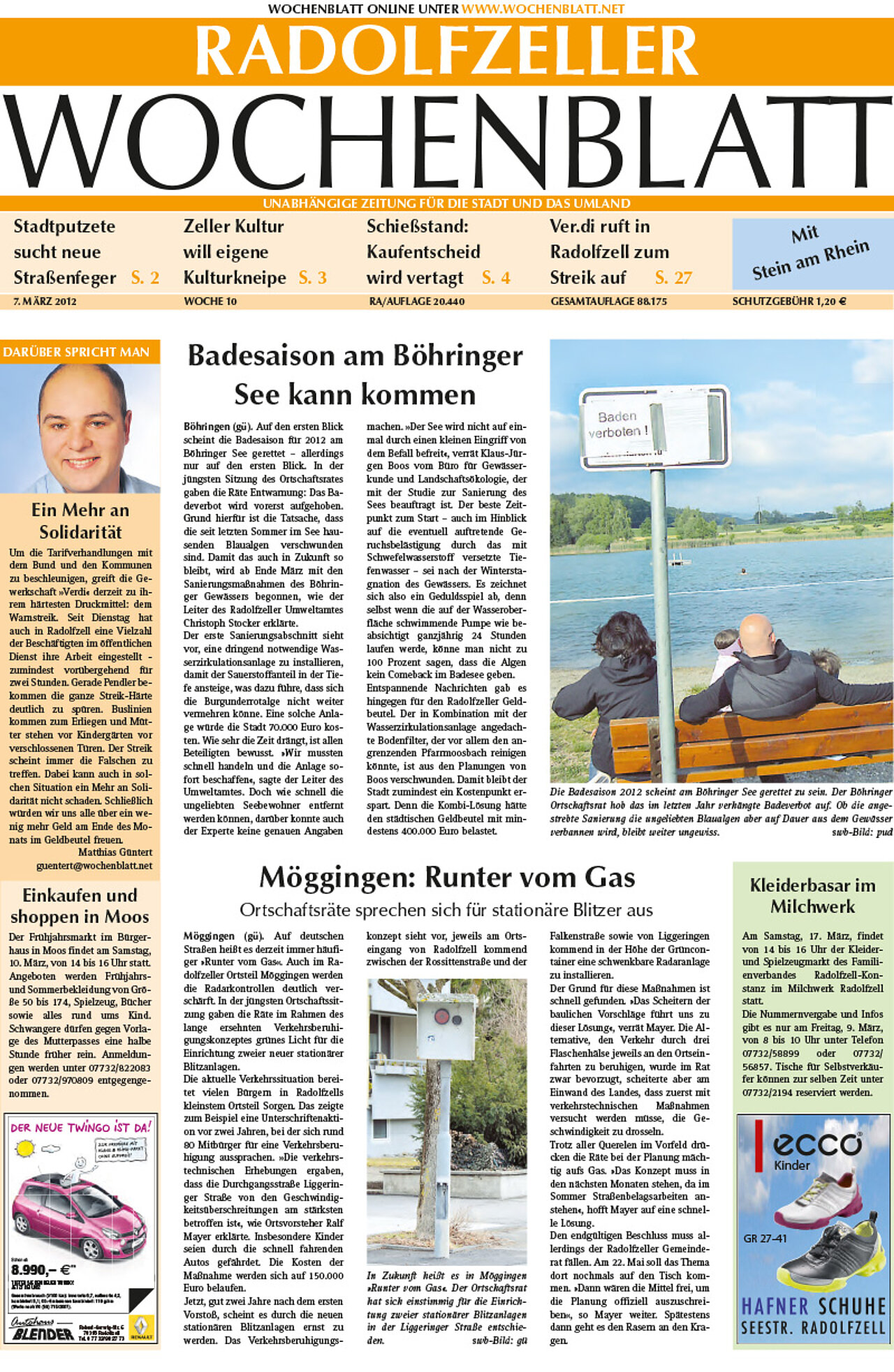 Ausgabe 10 vom 07. März 2012