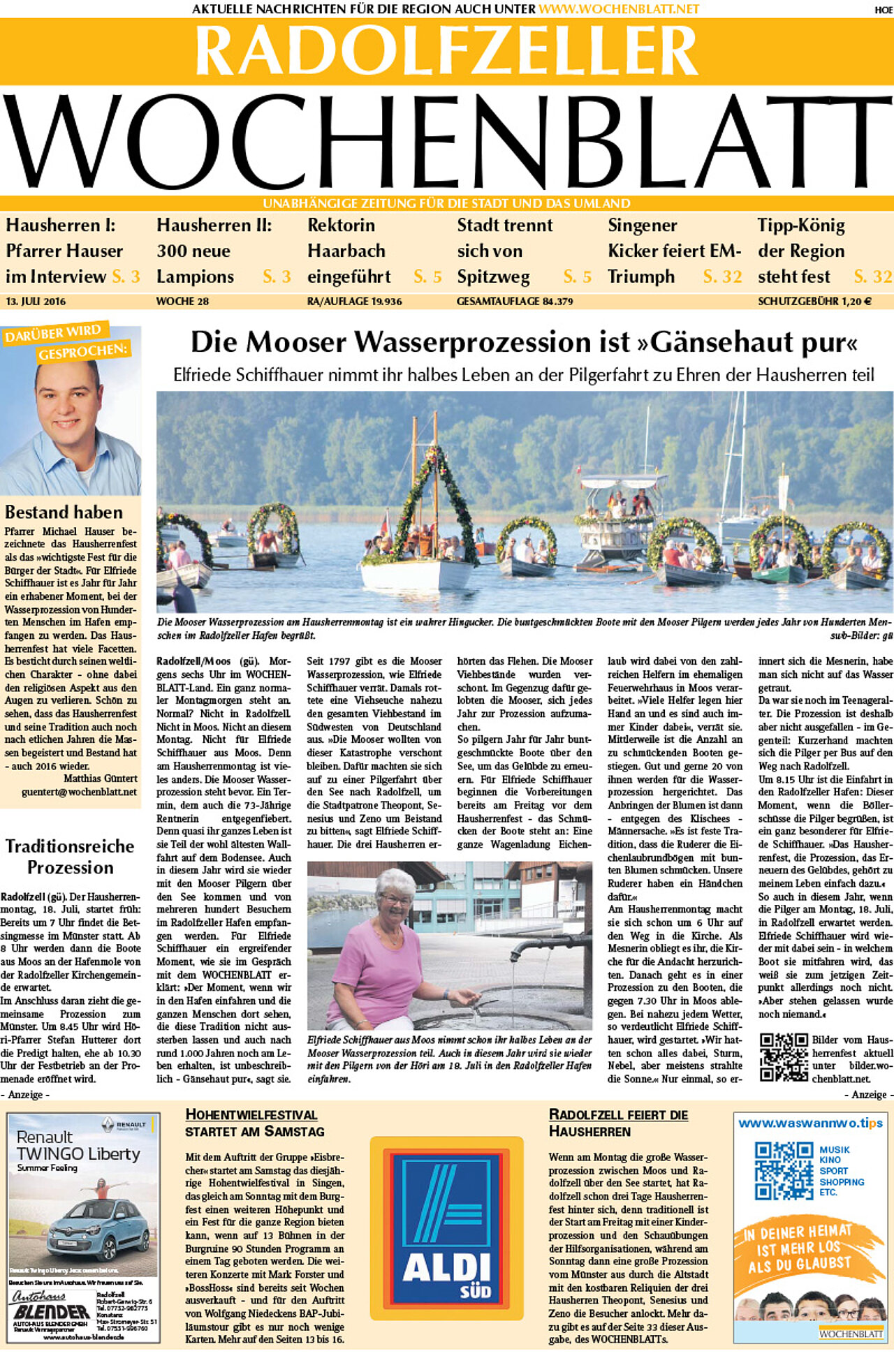 Ausgabe 28 vom 13. Juli 2016