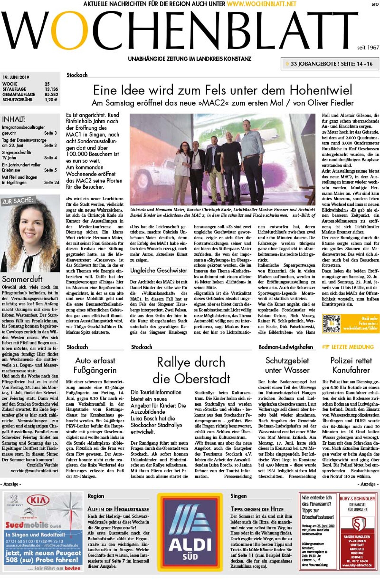 Ausgabe 25 vom 19. Juni 2019