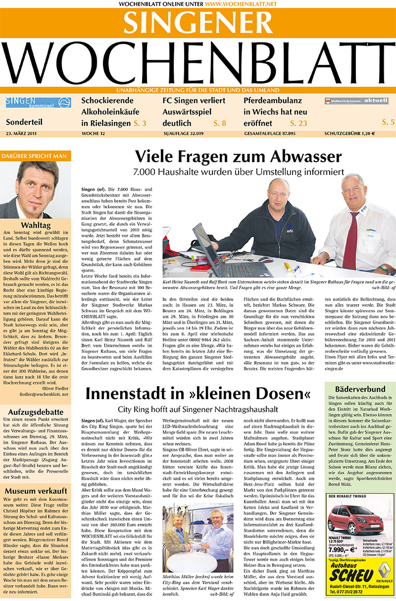 Ausgabe 12 vom 23. März 2011