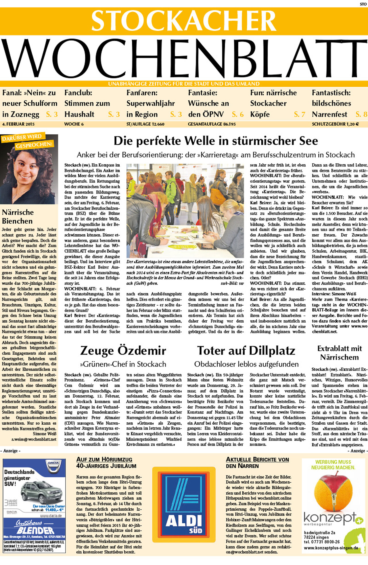 Ausgabe 06 vom 04. Februar 2015