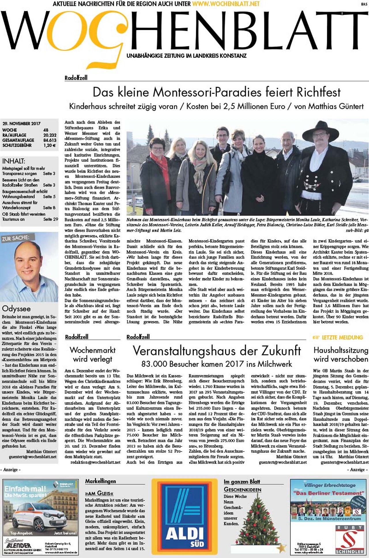 Ausgabe 48 vom 29. November 2017