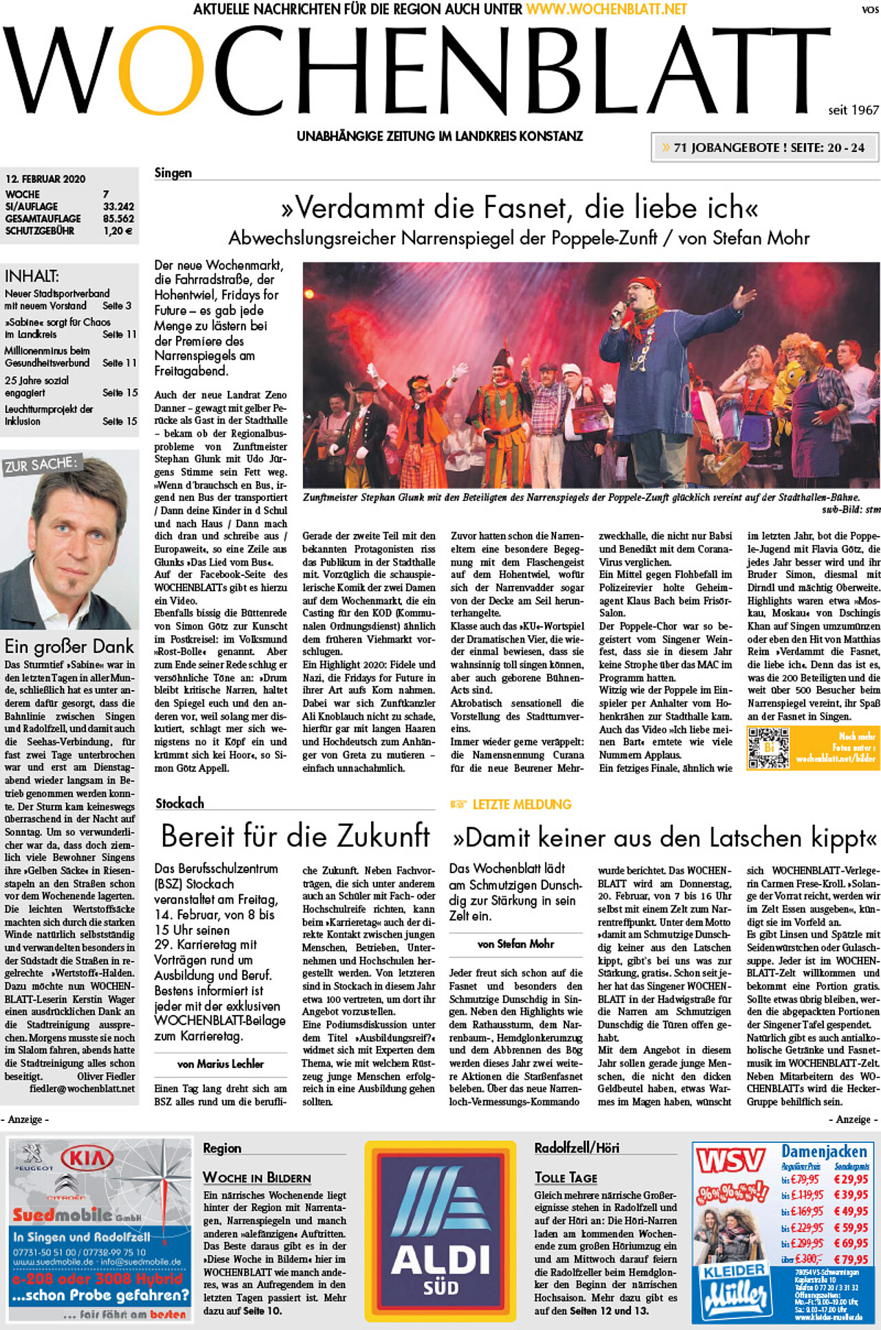 Ausgabe 07 vom 12. Februar 2020