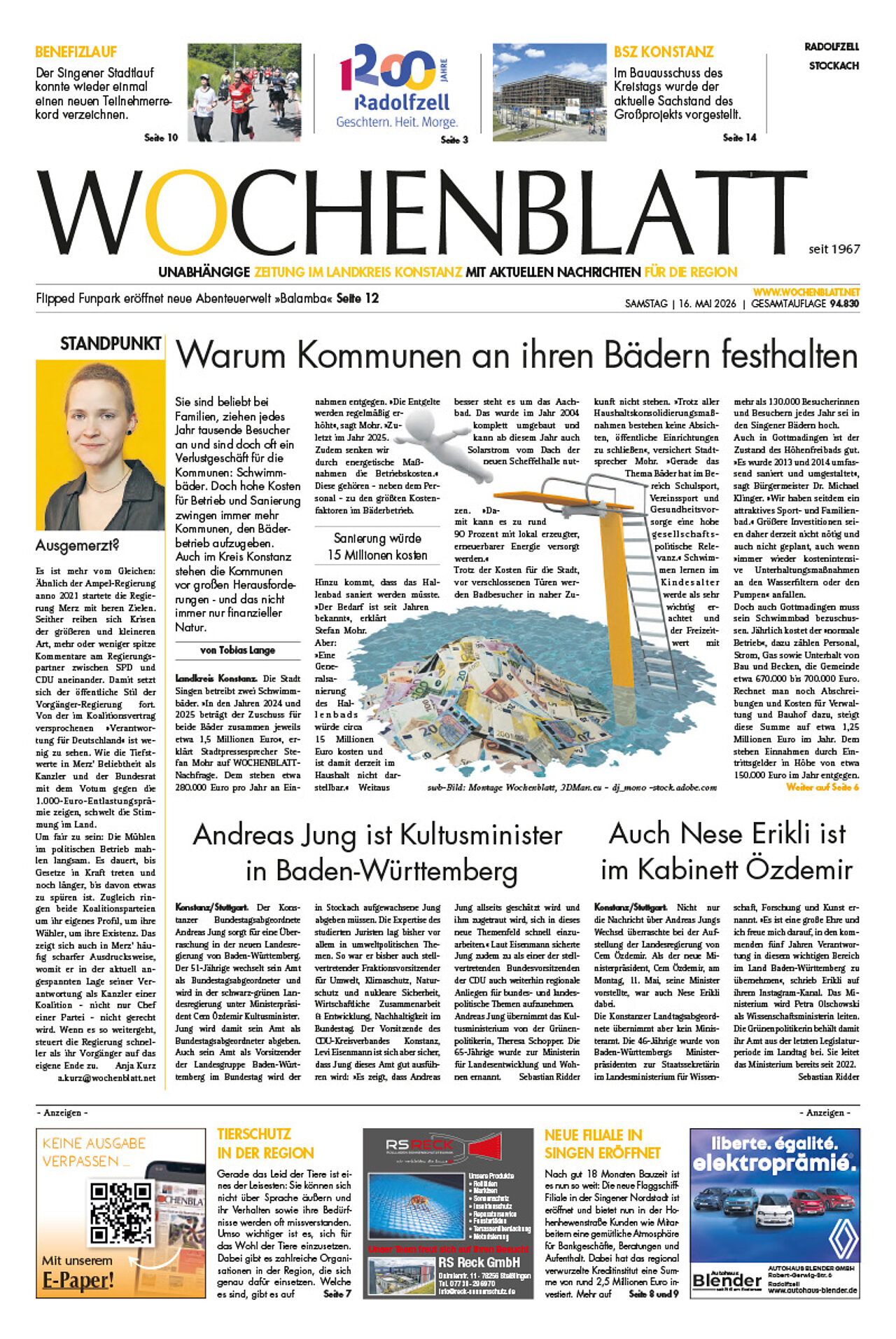 Ausgabe 20 vom 16. Mai 2026