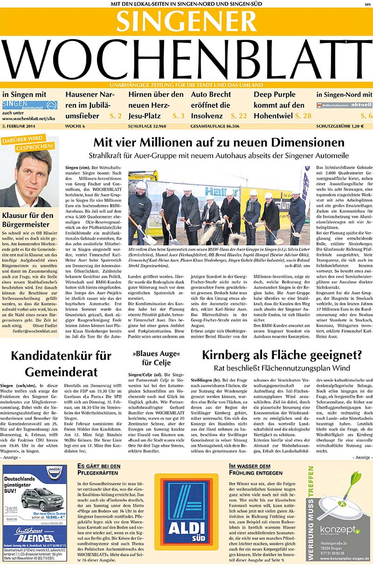 Ausgabe 06 vom 05. Februar 2014