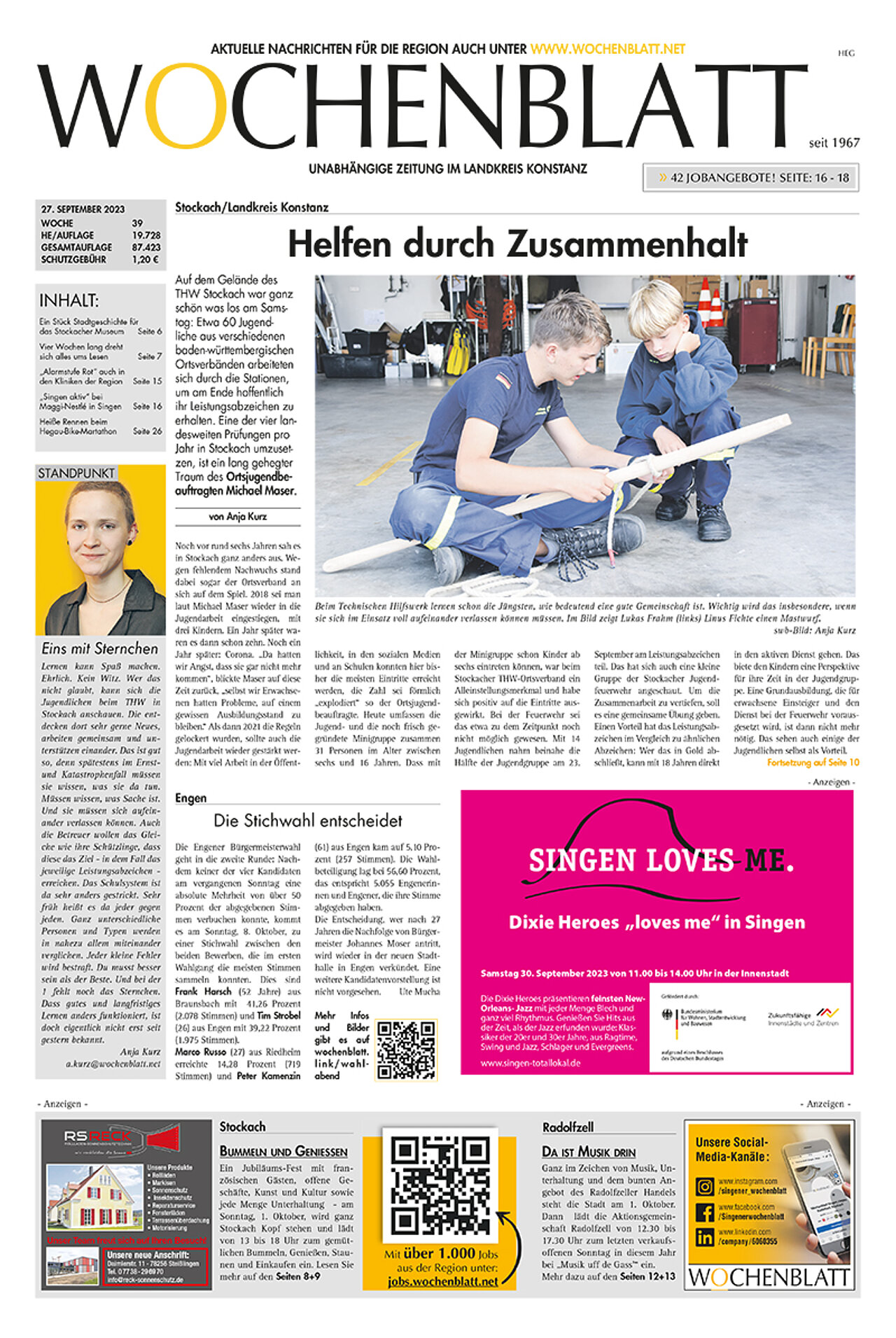 Ausgabe 39 vom 27. September 2023