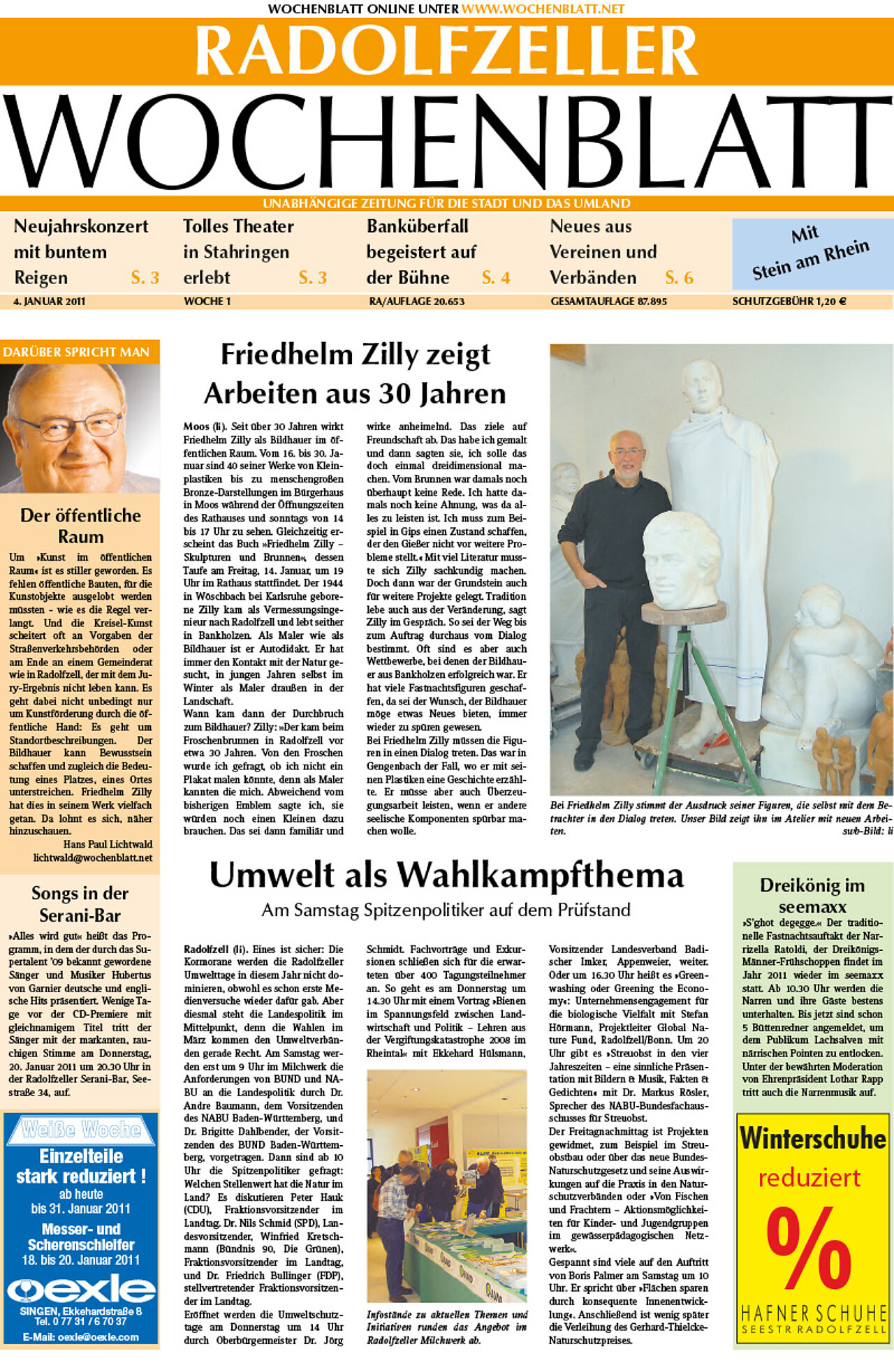 Ausgabe 01 vom 04. Januar 2011