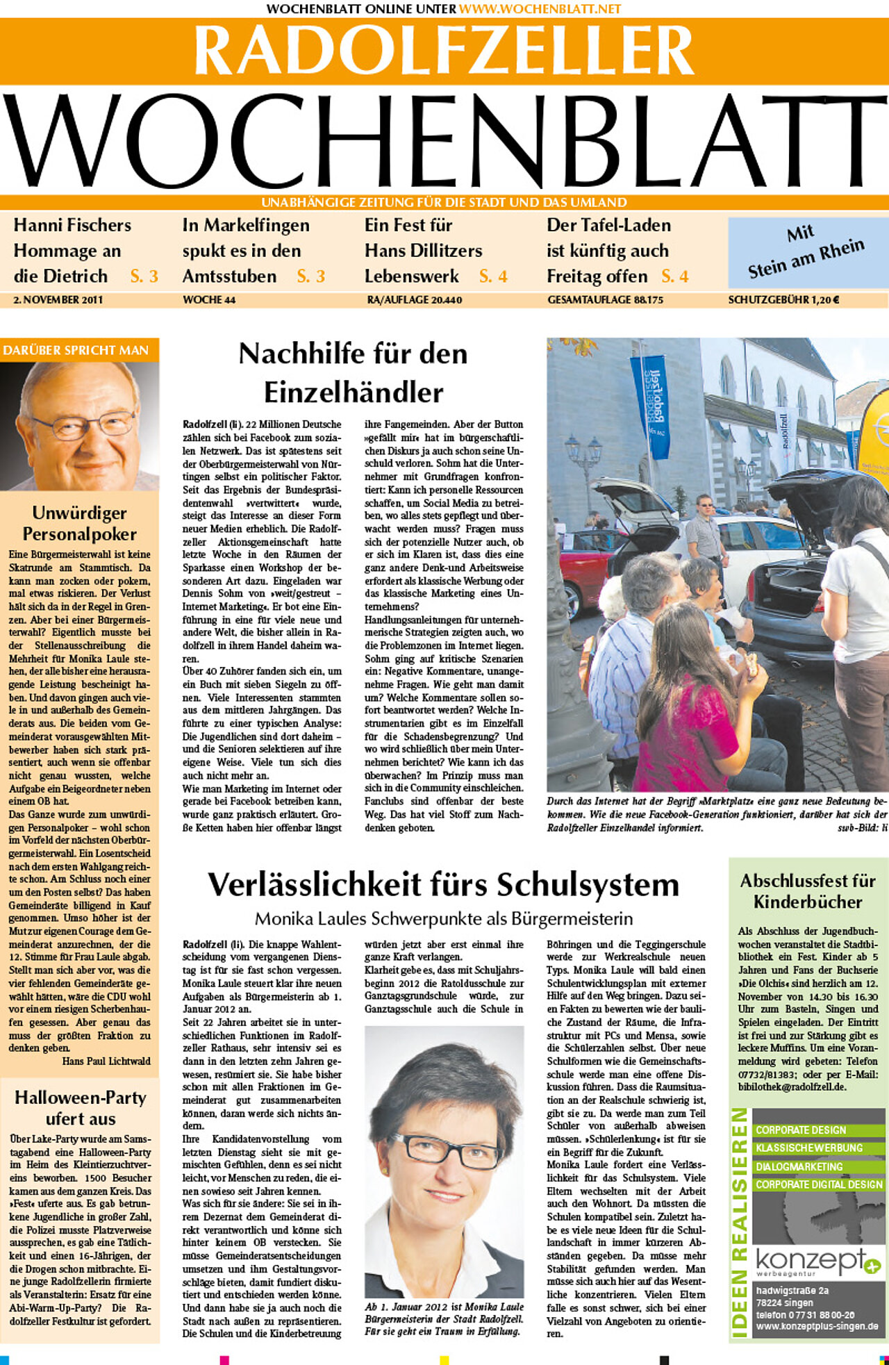 Ausgabe 44 vom 02. November 2011
