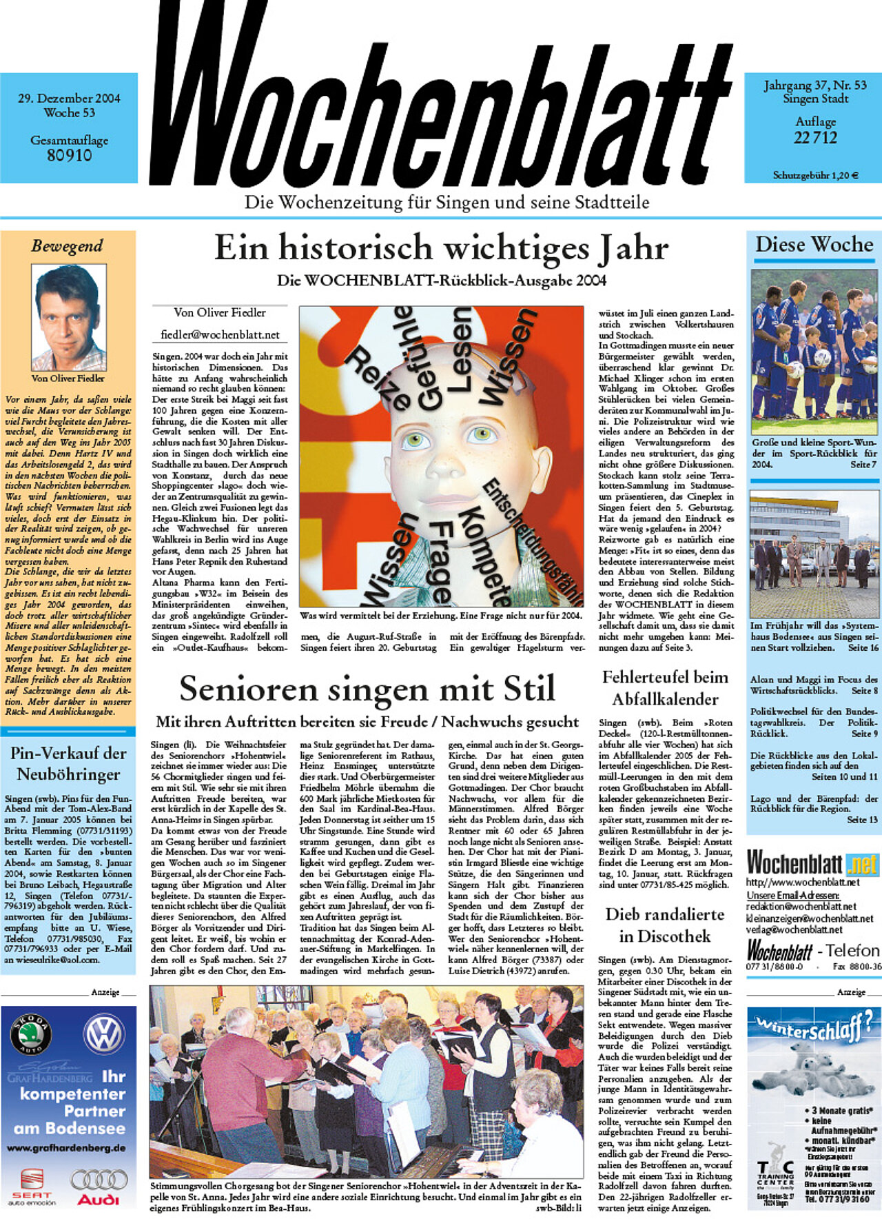 Ausgabe 53 vom 29. Dezember 2004