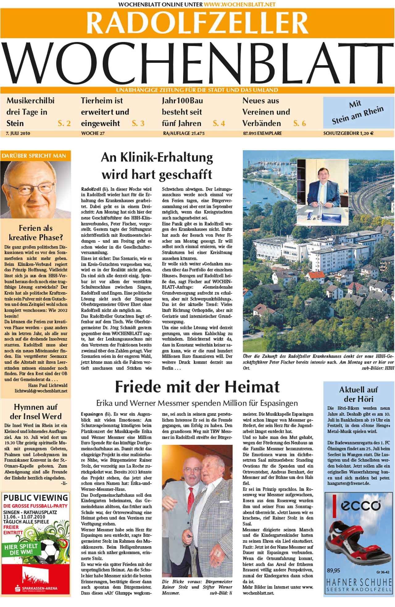 Ausgabe 27 vom 07. Juli 2010