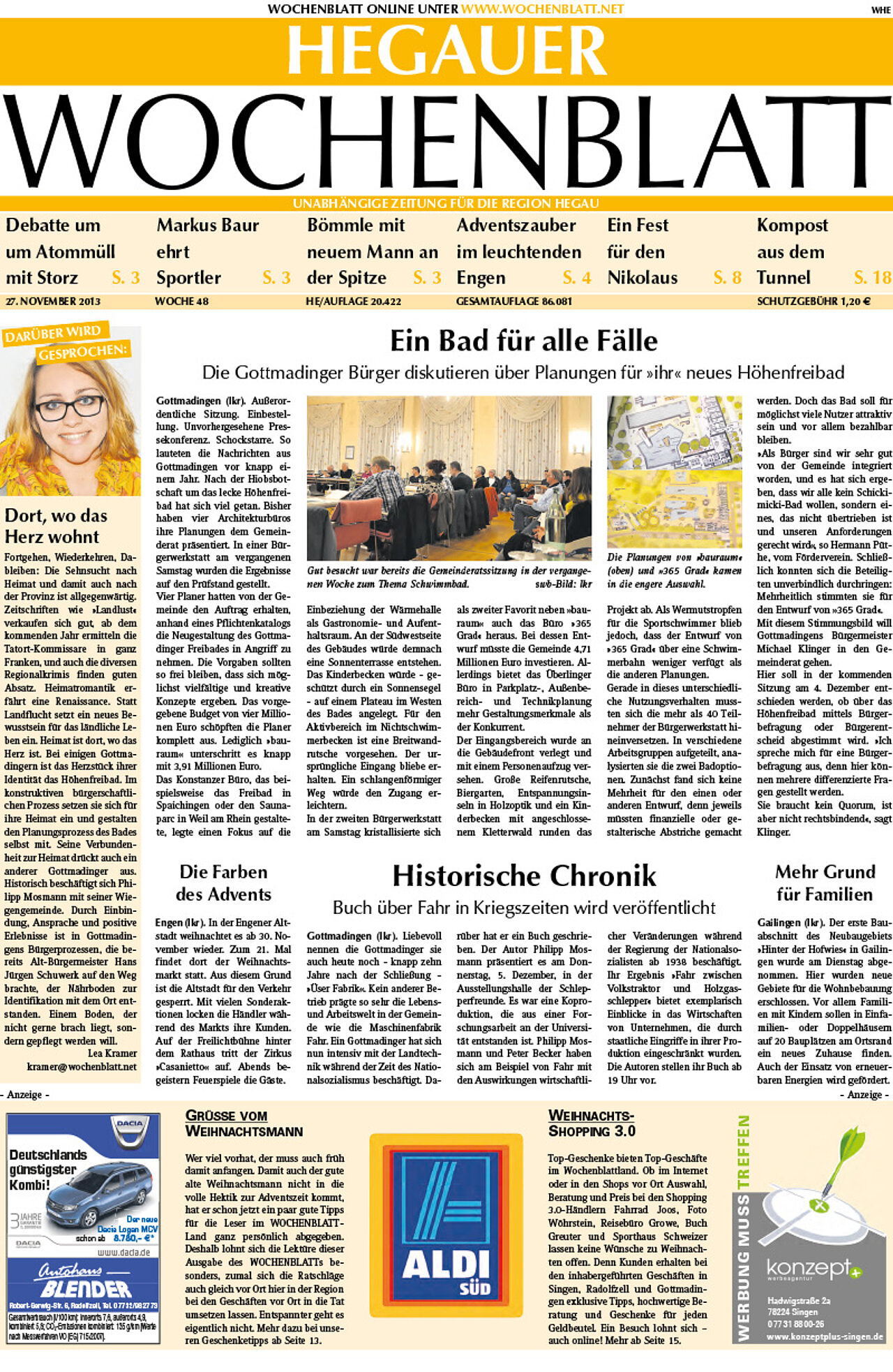Ausgabe 48 vom 27. November 2013