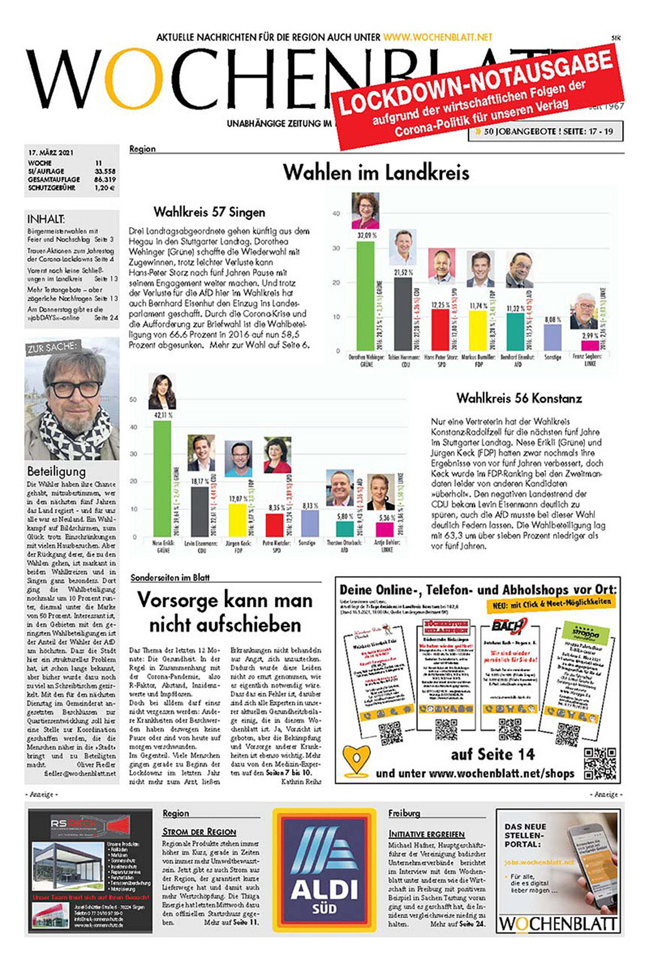 Ausgabe 11 vom 17. März 2021