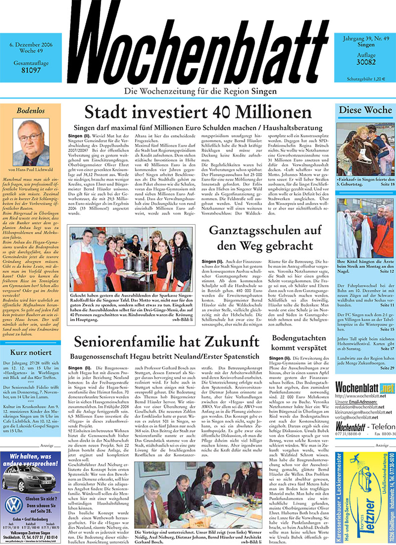 Ausgabe 49 vom 06. Dezember 2006
