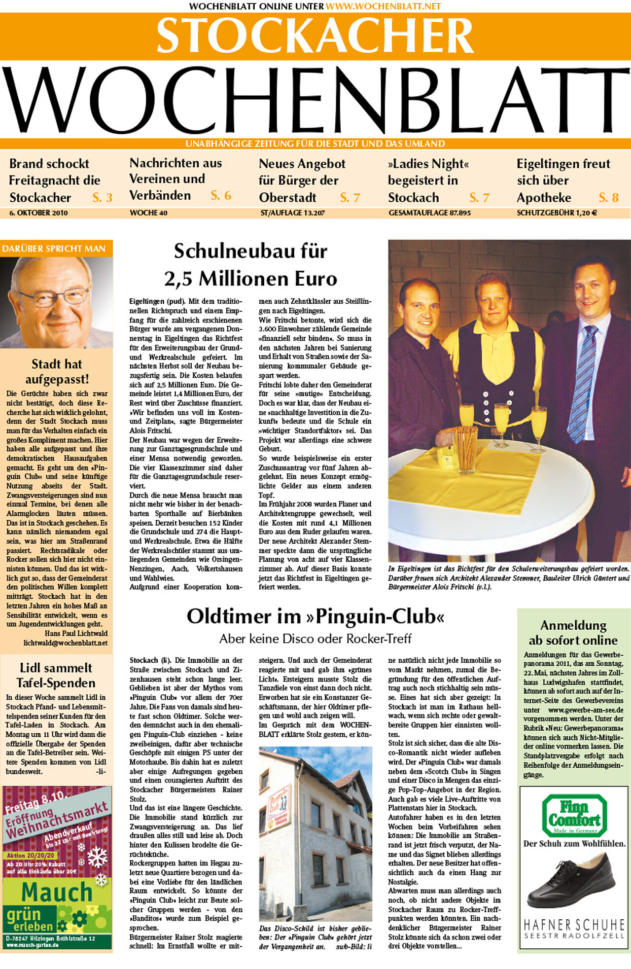 Ausgabe 40 vom 06. Oktober 2010