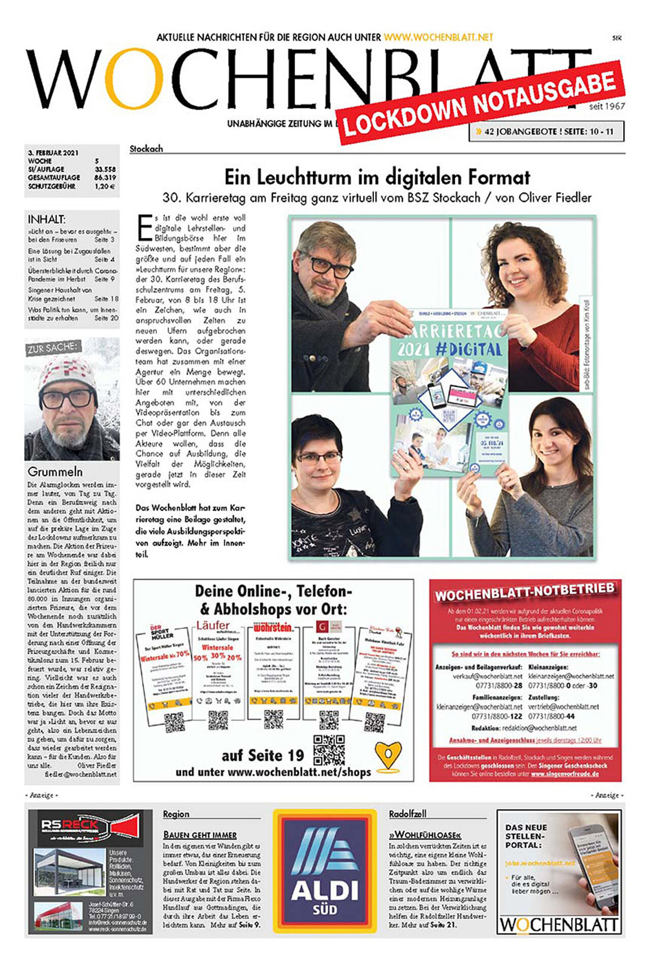 Ausgabe 05 vom 03. Februar 2021