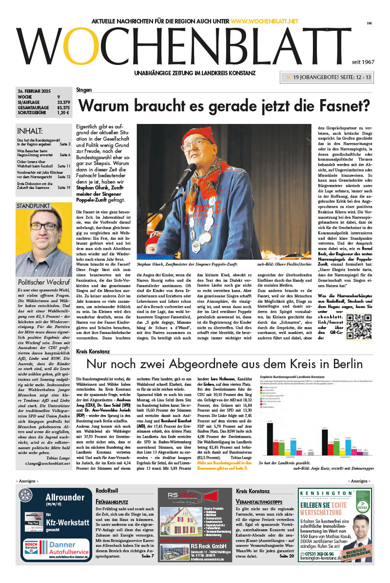 Ausgabe 9 vom 26. Februar 2025