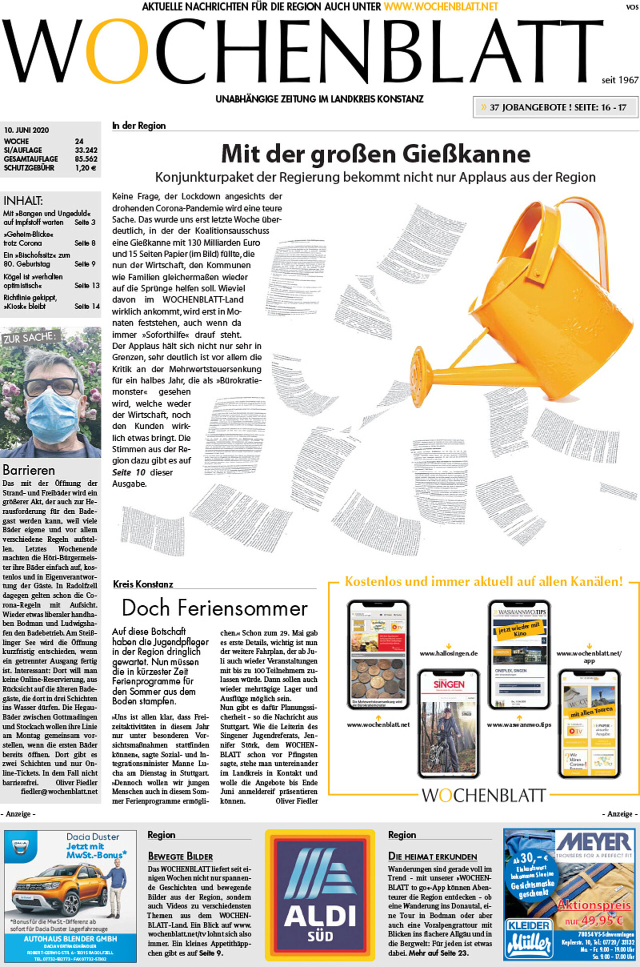 Ausgabe 24 vom 10. Juni 2020