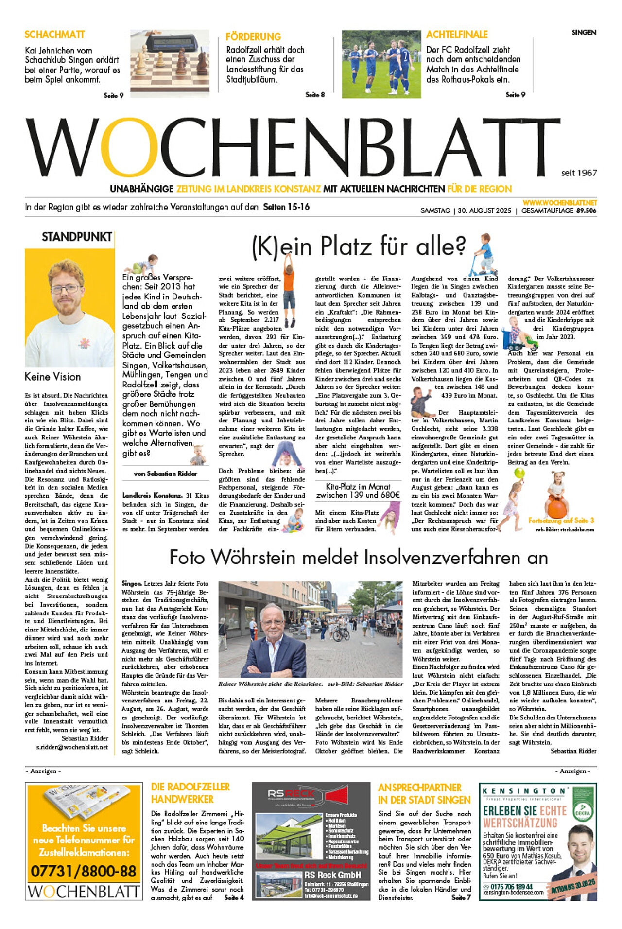 Ausgabe 35 vom 30. August 2025