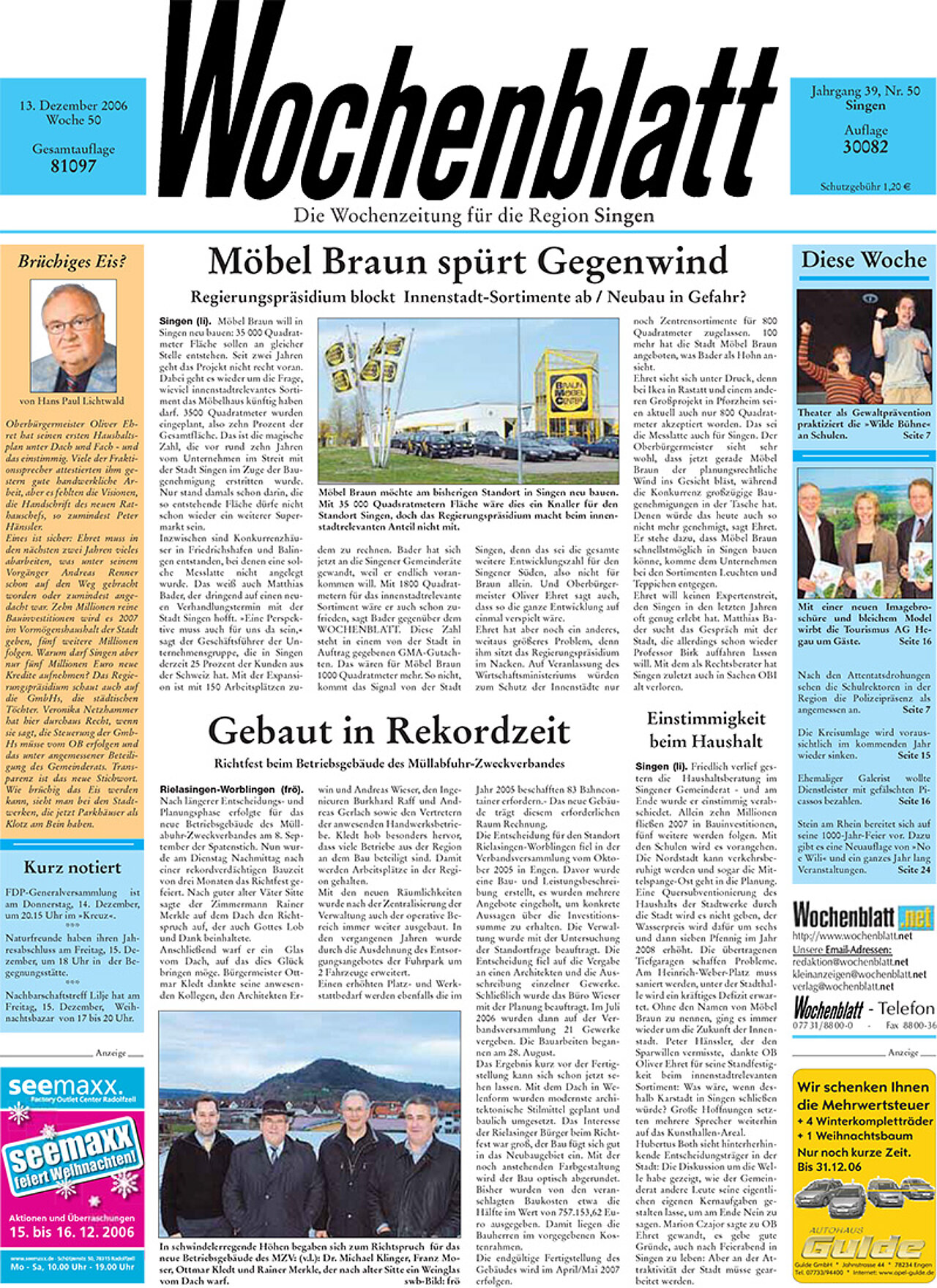 Ausgabe 50 vom 13. Dezember 2006