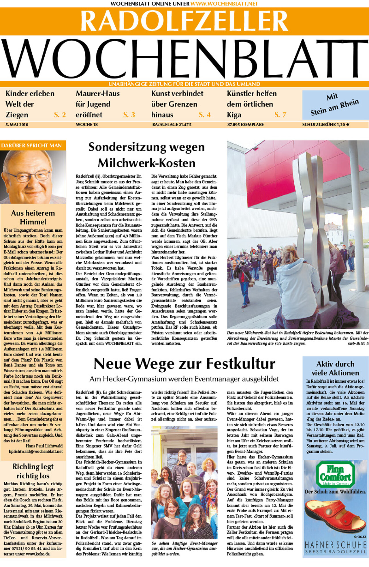 Ausgabe 18 vom 05. Mai 2010