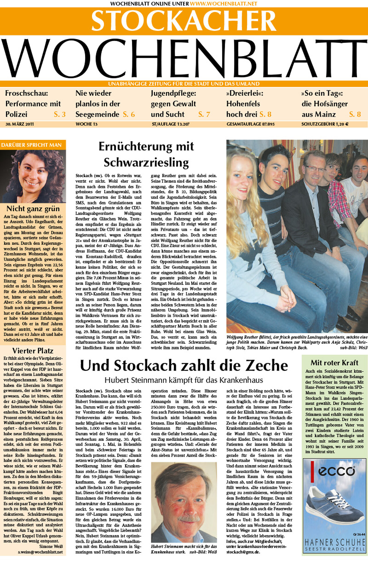 Ausgabe 13 vom 30. März 2011