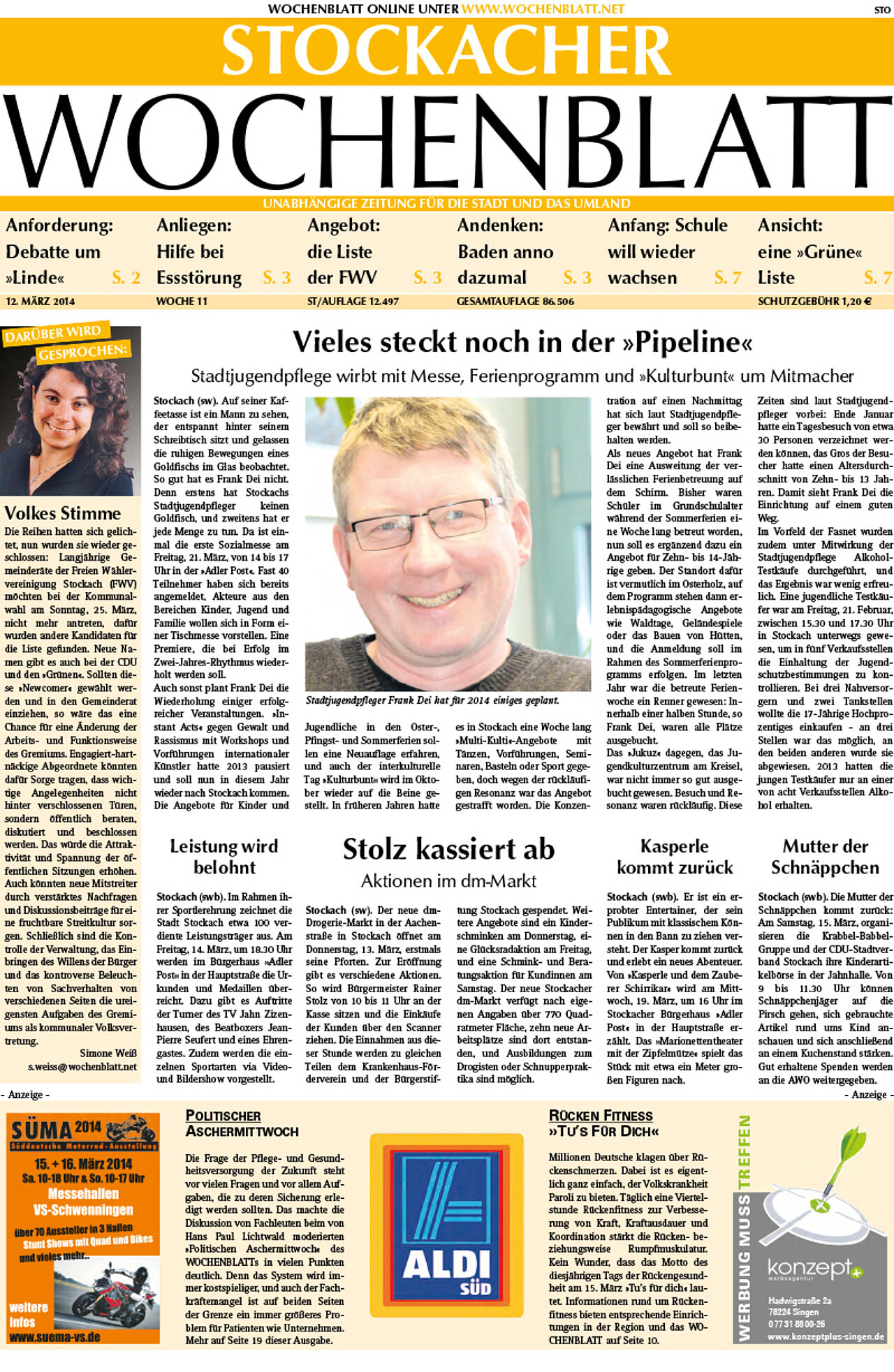 Ausgabe 11 vom 12. März 2014