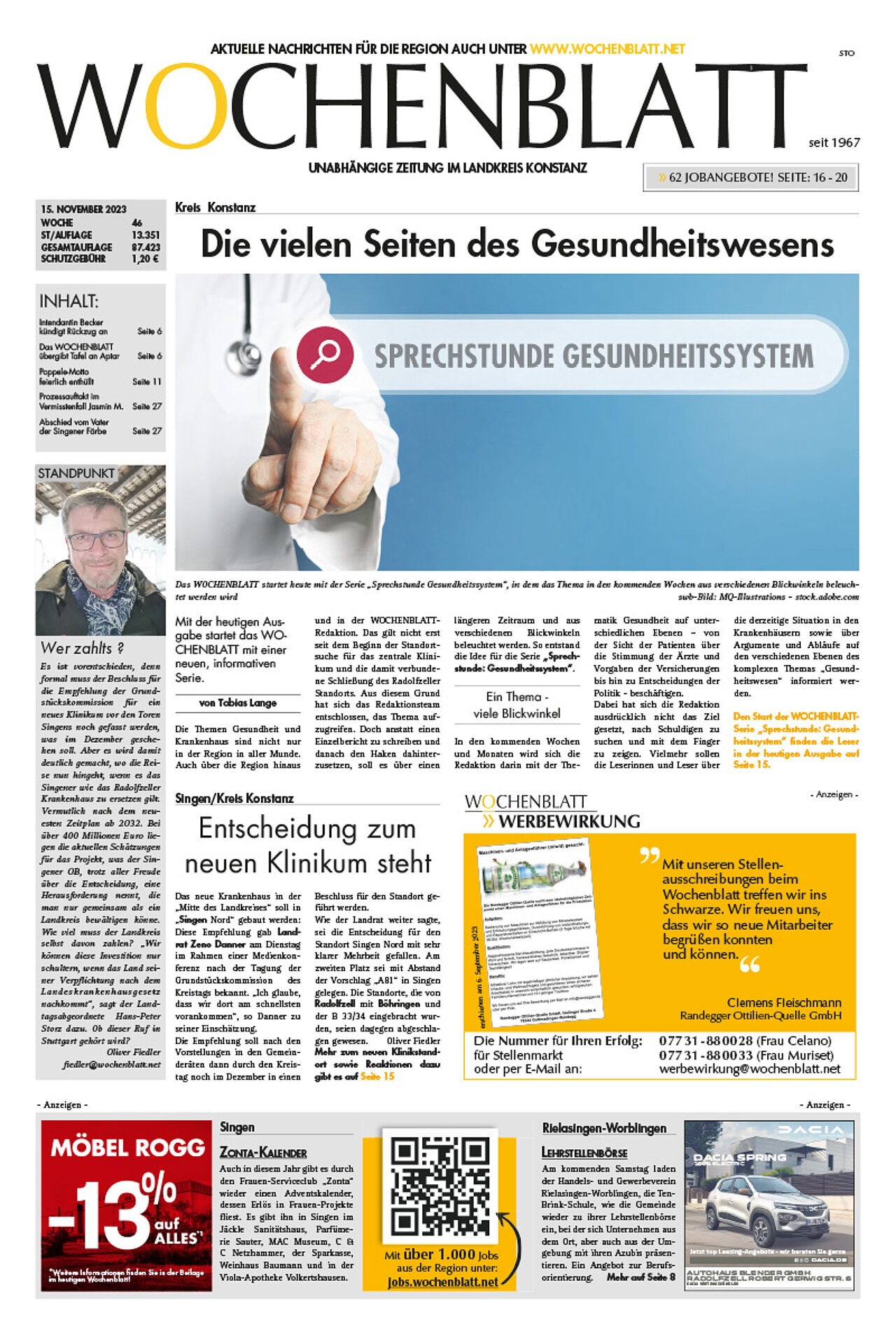 Ausgabe 46 vom 15. November 2023