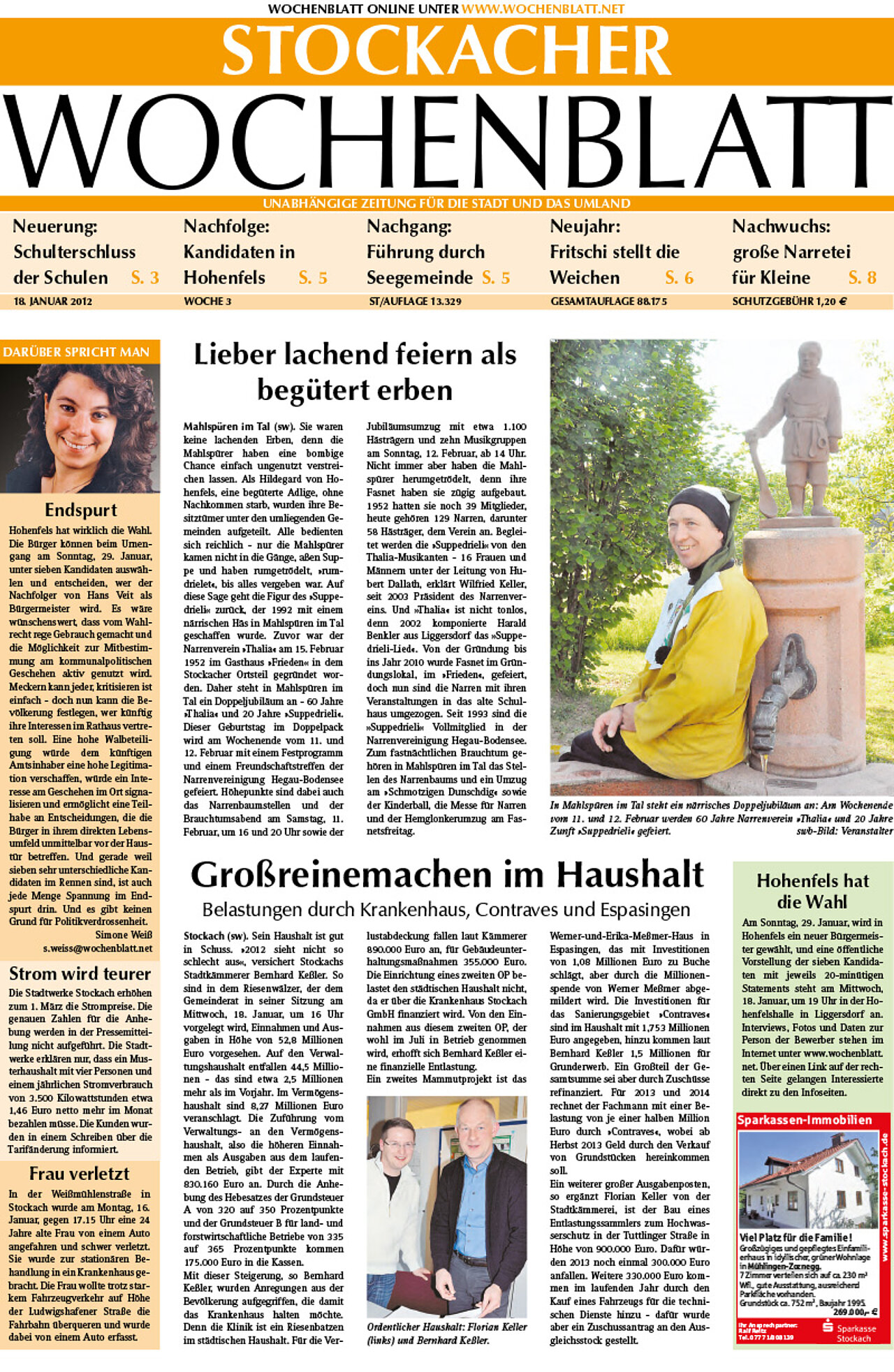 Ausgabe 03 vom 18. Januar 2012
