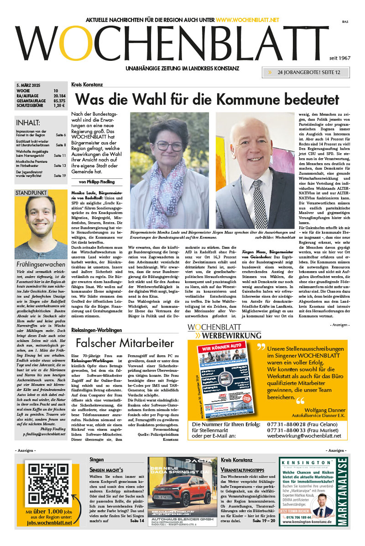 Ausgabe 10 vom 5. März 2025