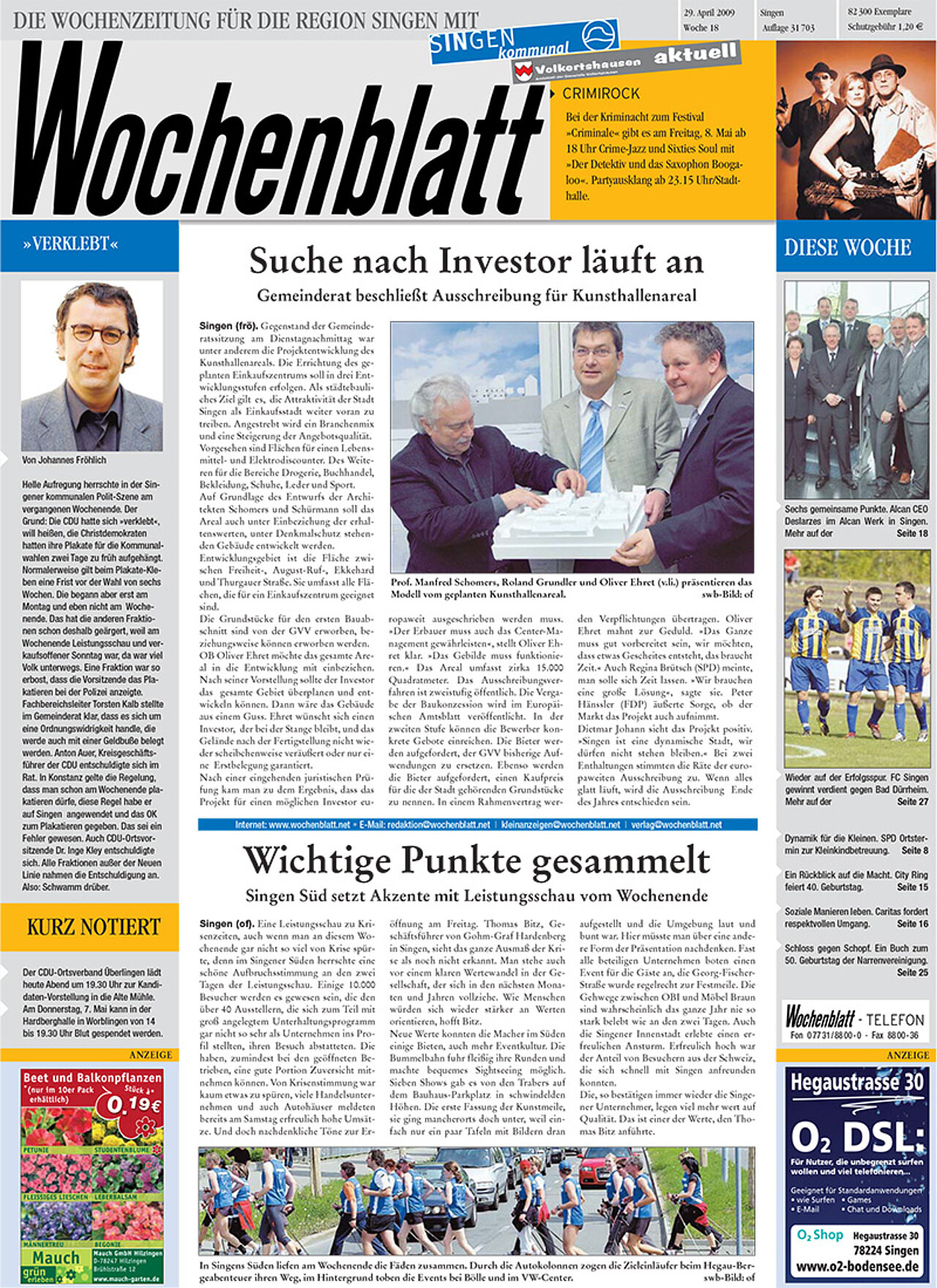 Ausgabe 17 vom 29. April 2009