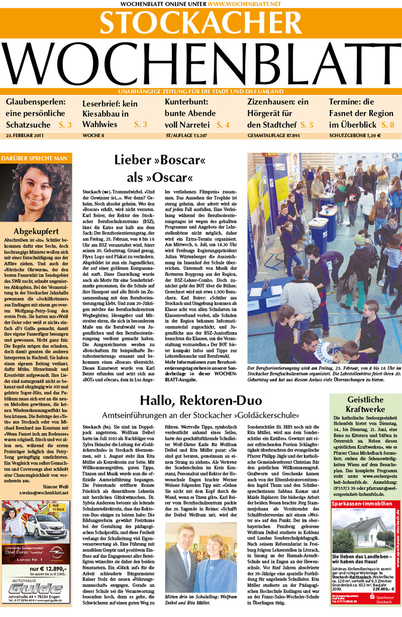 Ausgabe 08 vom 23. Februar 2011