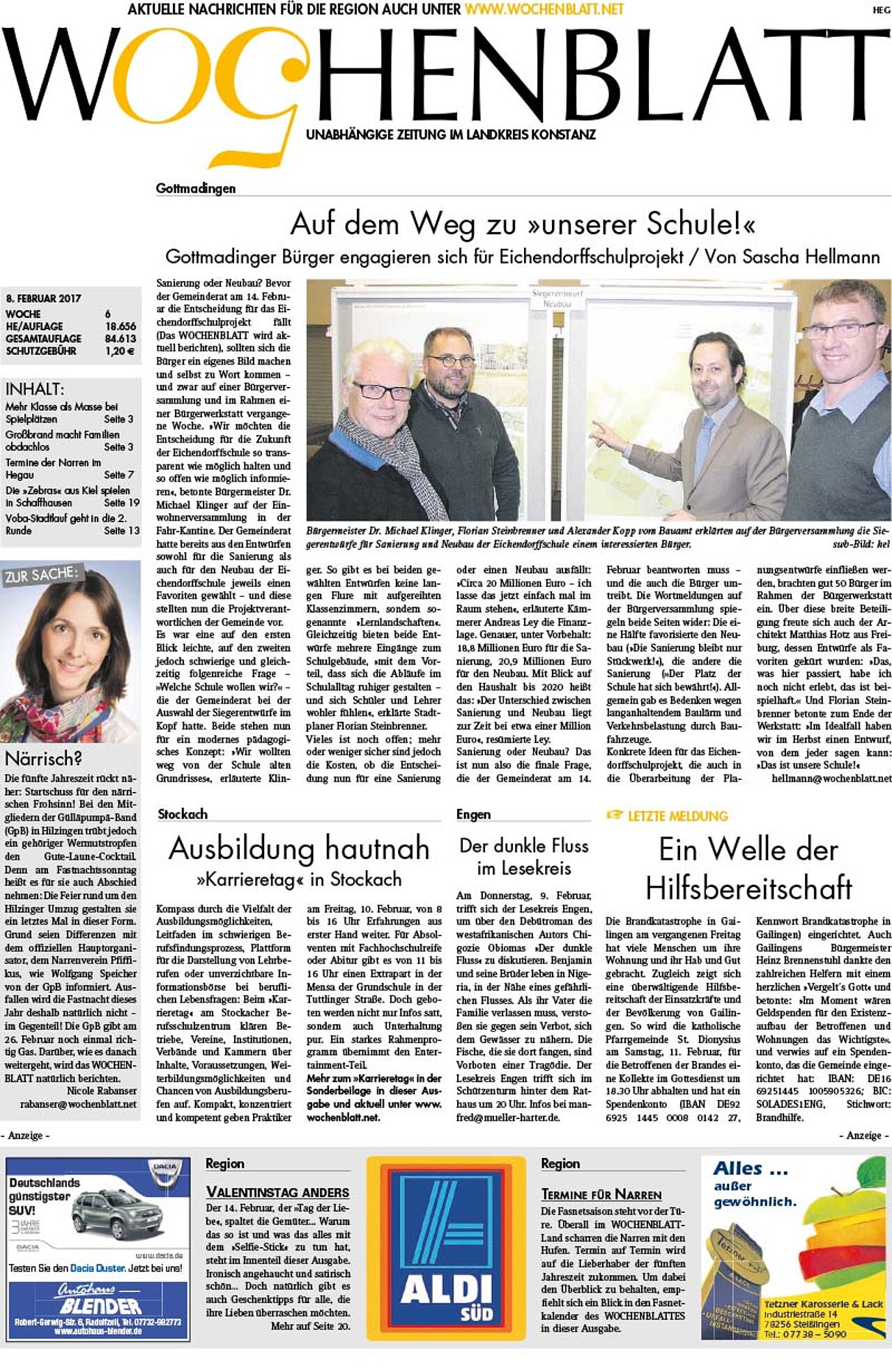 Ausgabe 06 vom 08. Februar 2017