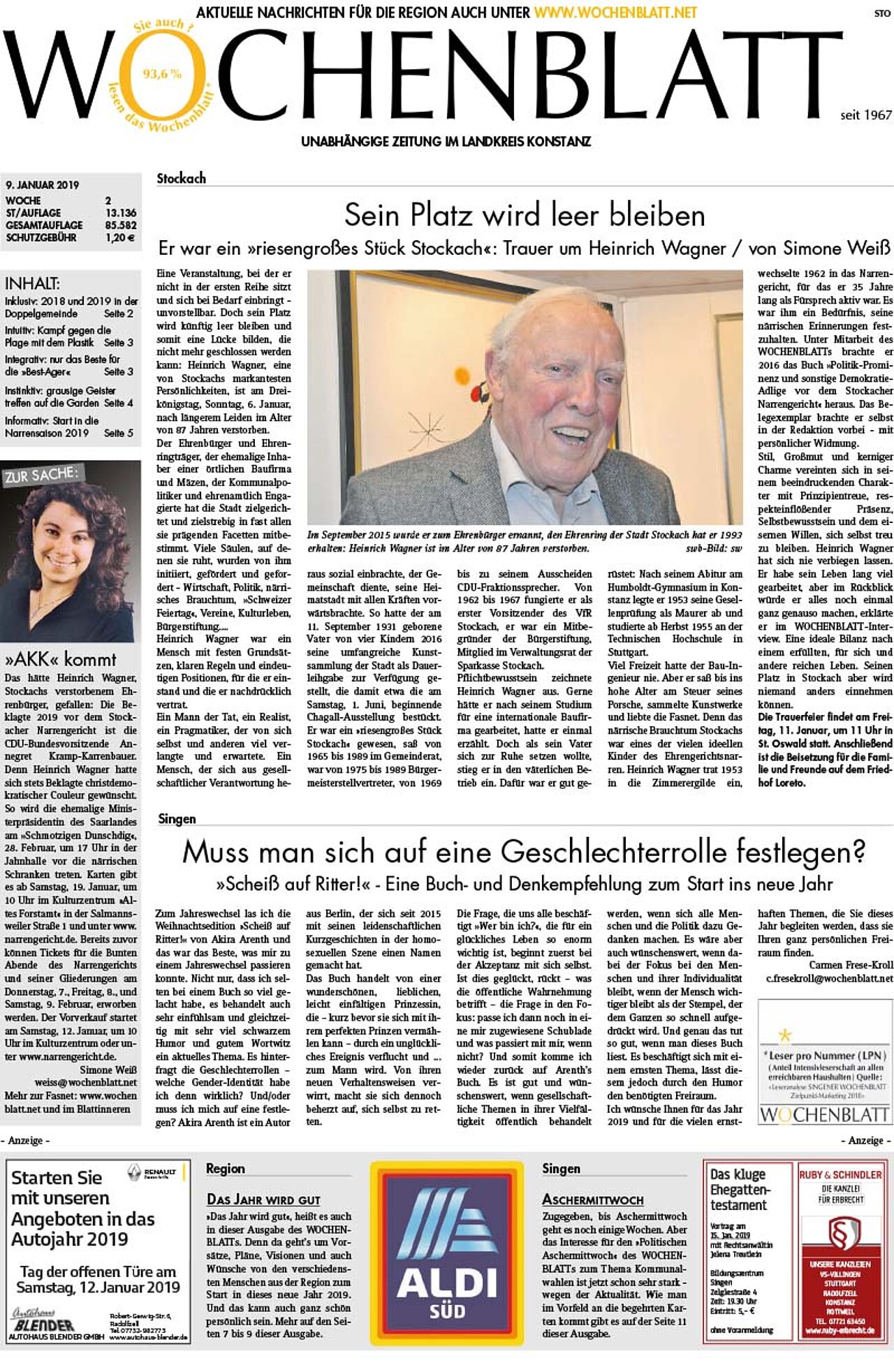 Ausgabe 02 vom 09. Januar 2019