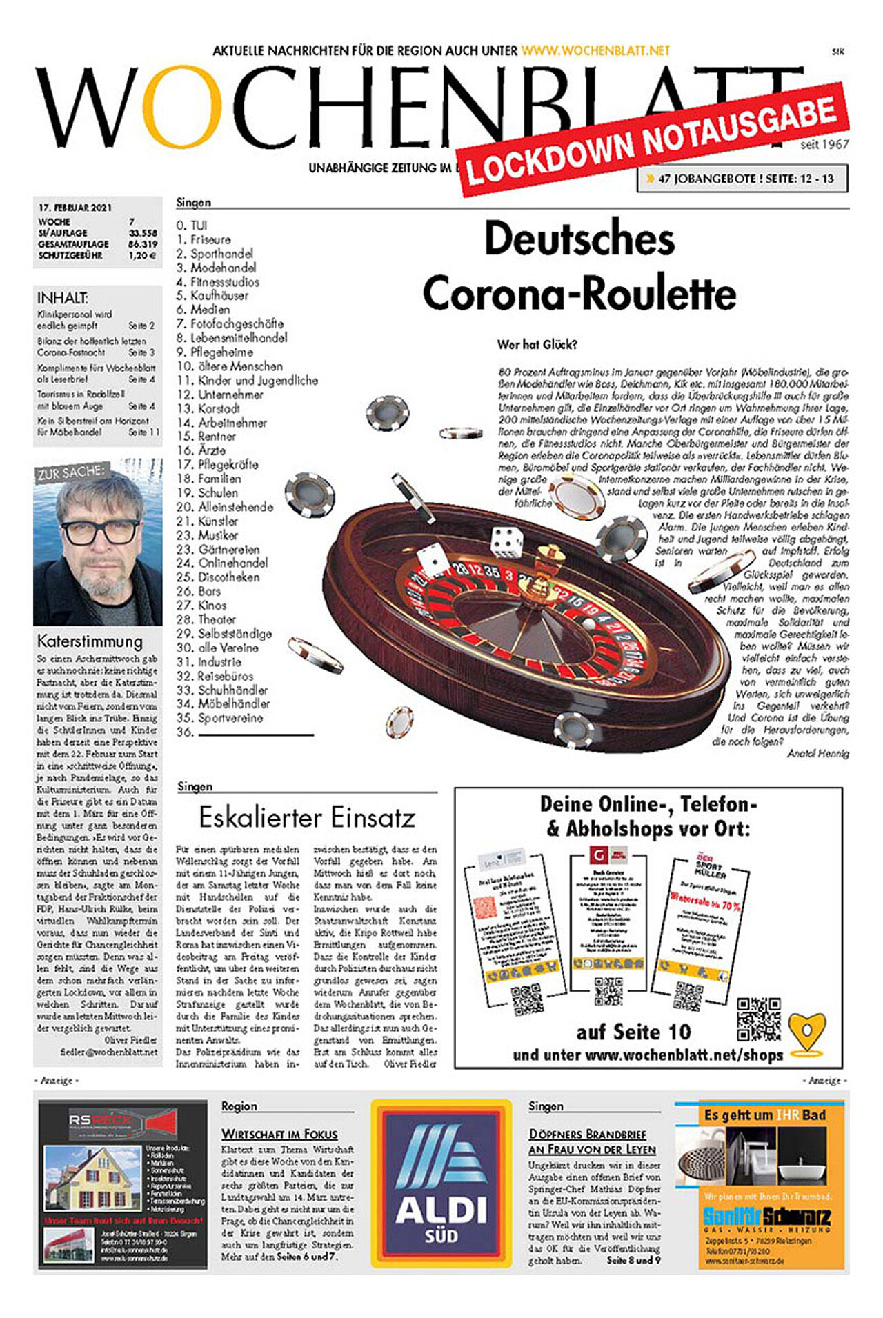 Ausgabe 07 vom 17. Februar 2021