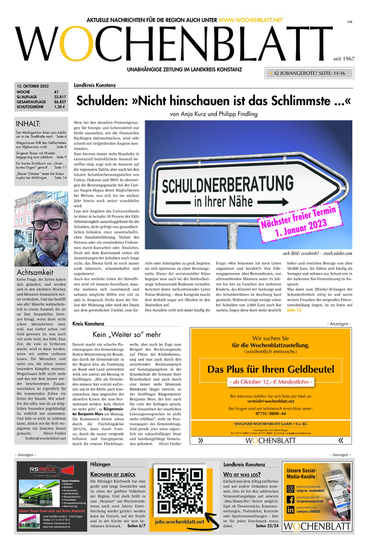 Ausgabe 41 vom 12. Oktober 2022