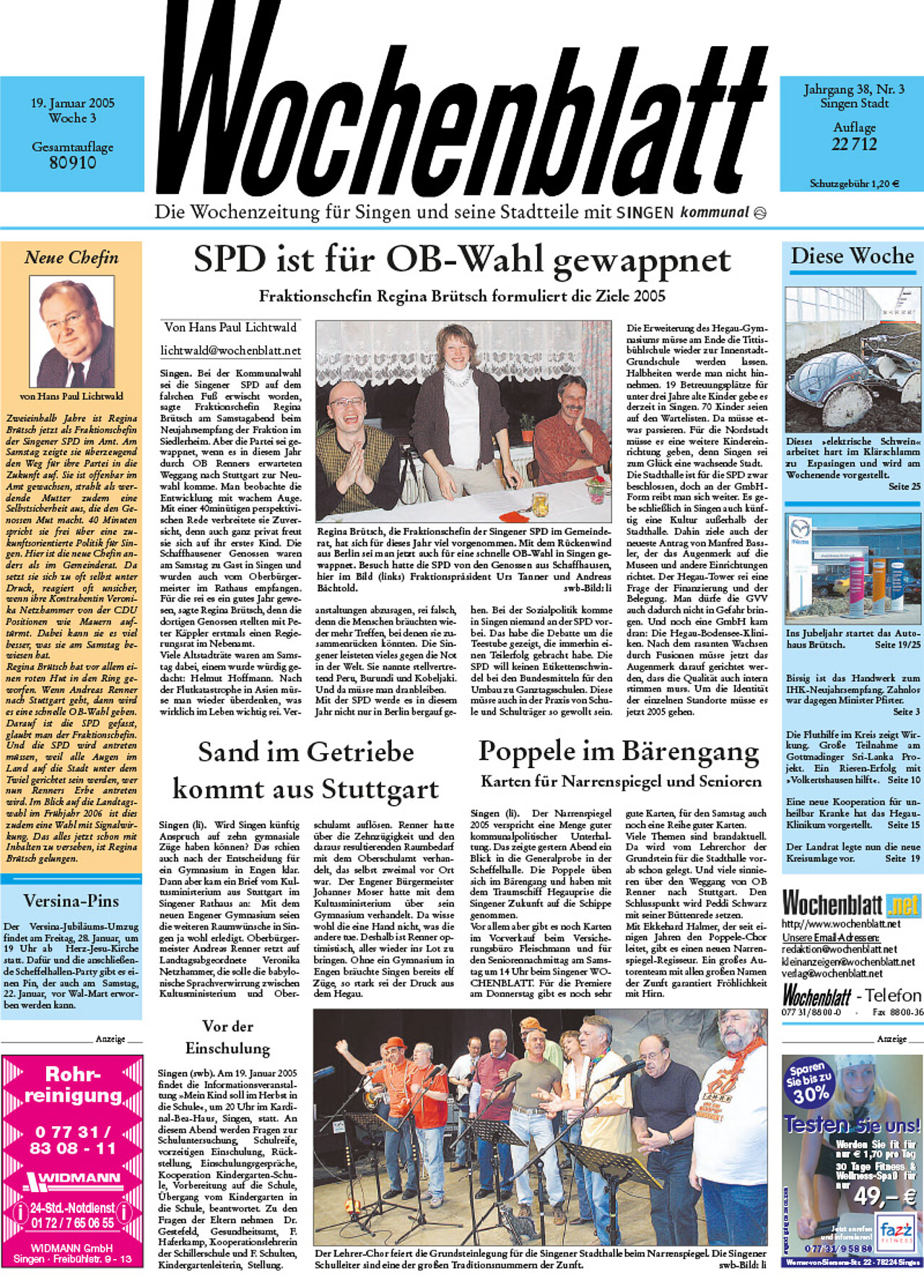 Ausgabe 03 vom 19. Januar 2005