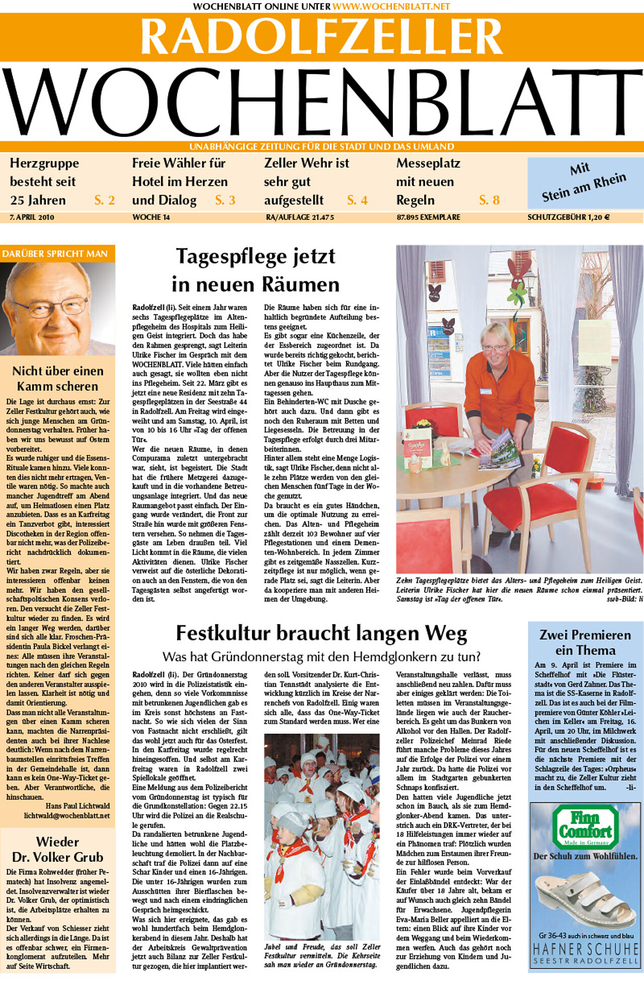 Ausgabe 14 vom 07. April 2010