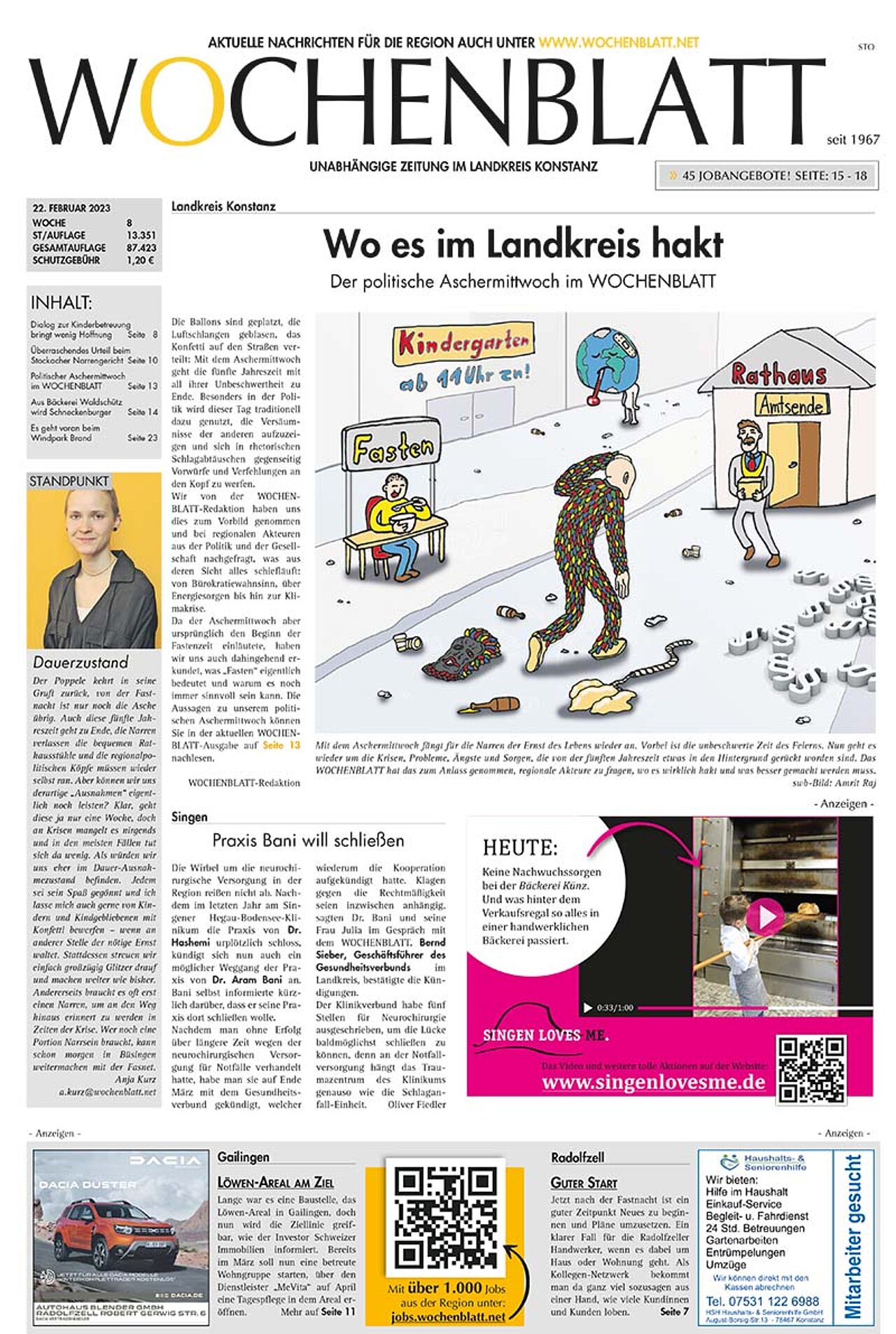 Ausgabe 08 vom 22. Februar 2023