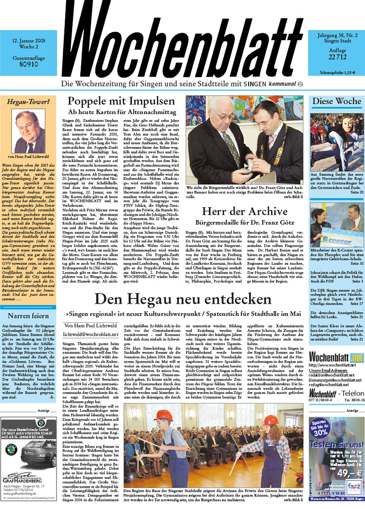Ausgabe 02 vom 12. Januar 2005