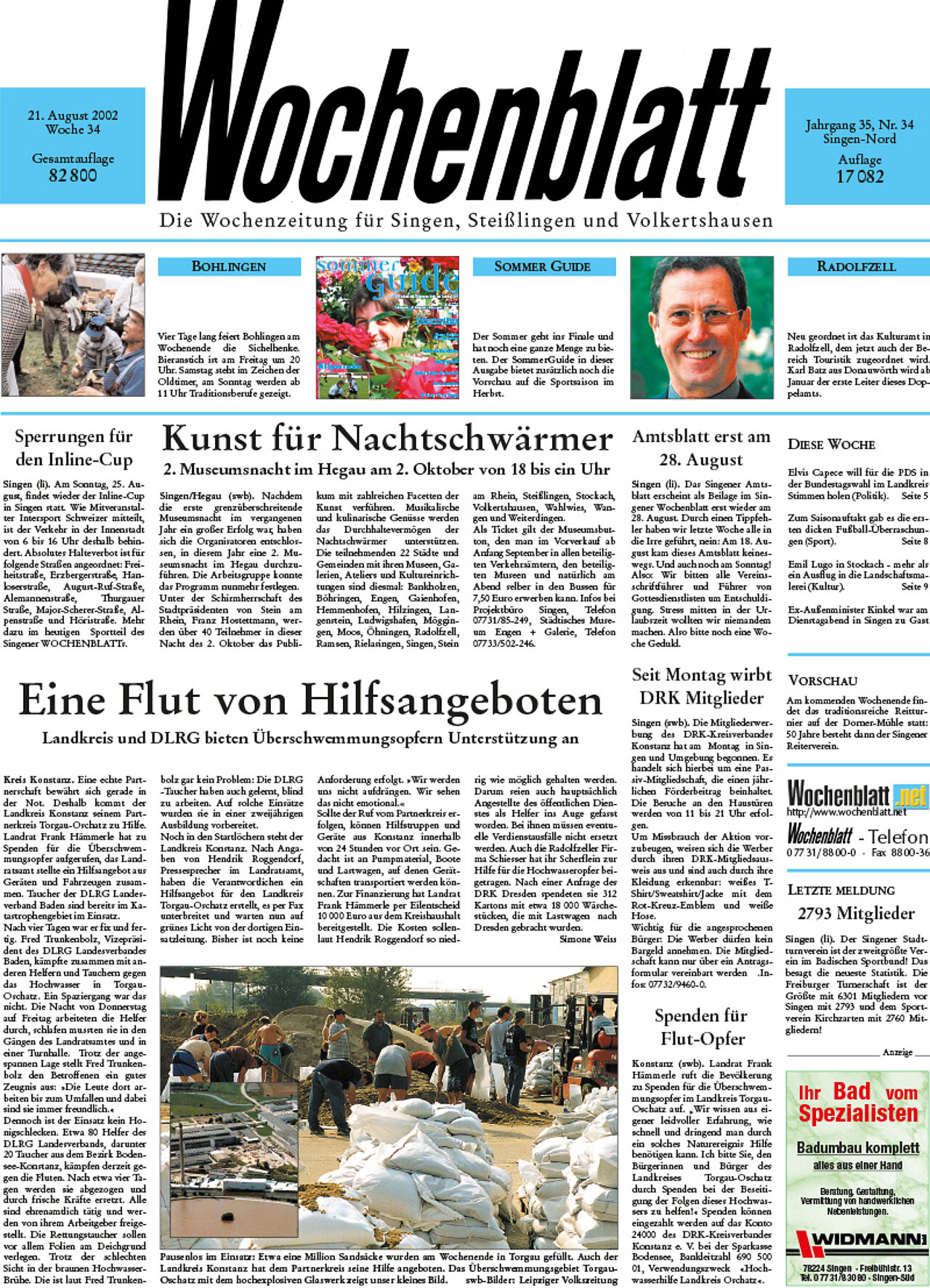 Ausgabe 34 vom 21. August 2002