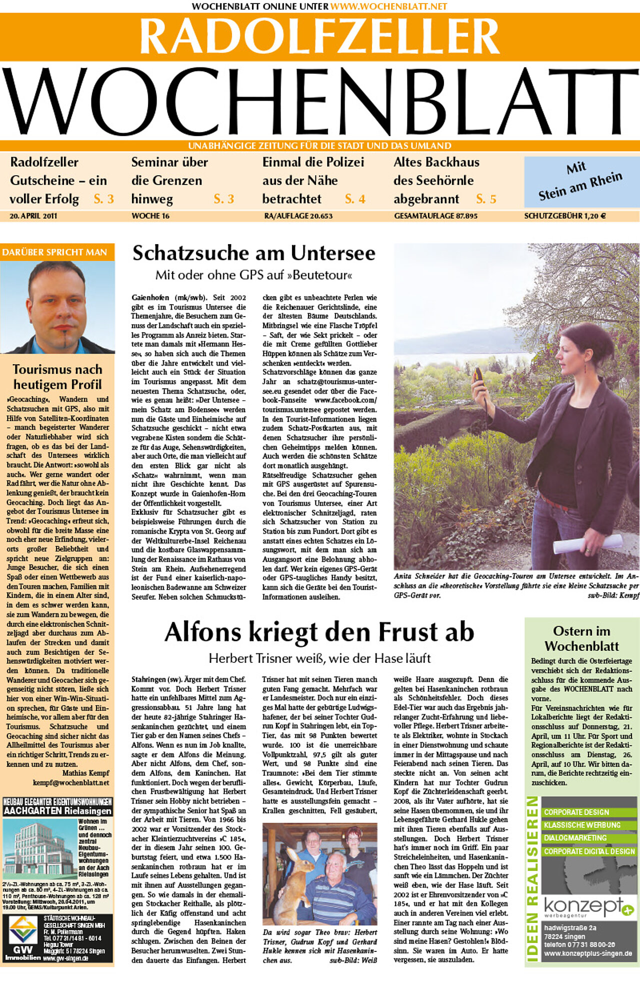 Ausgabe 16 vom 20. April 2011