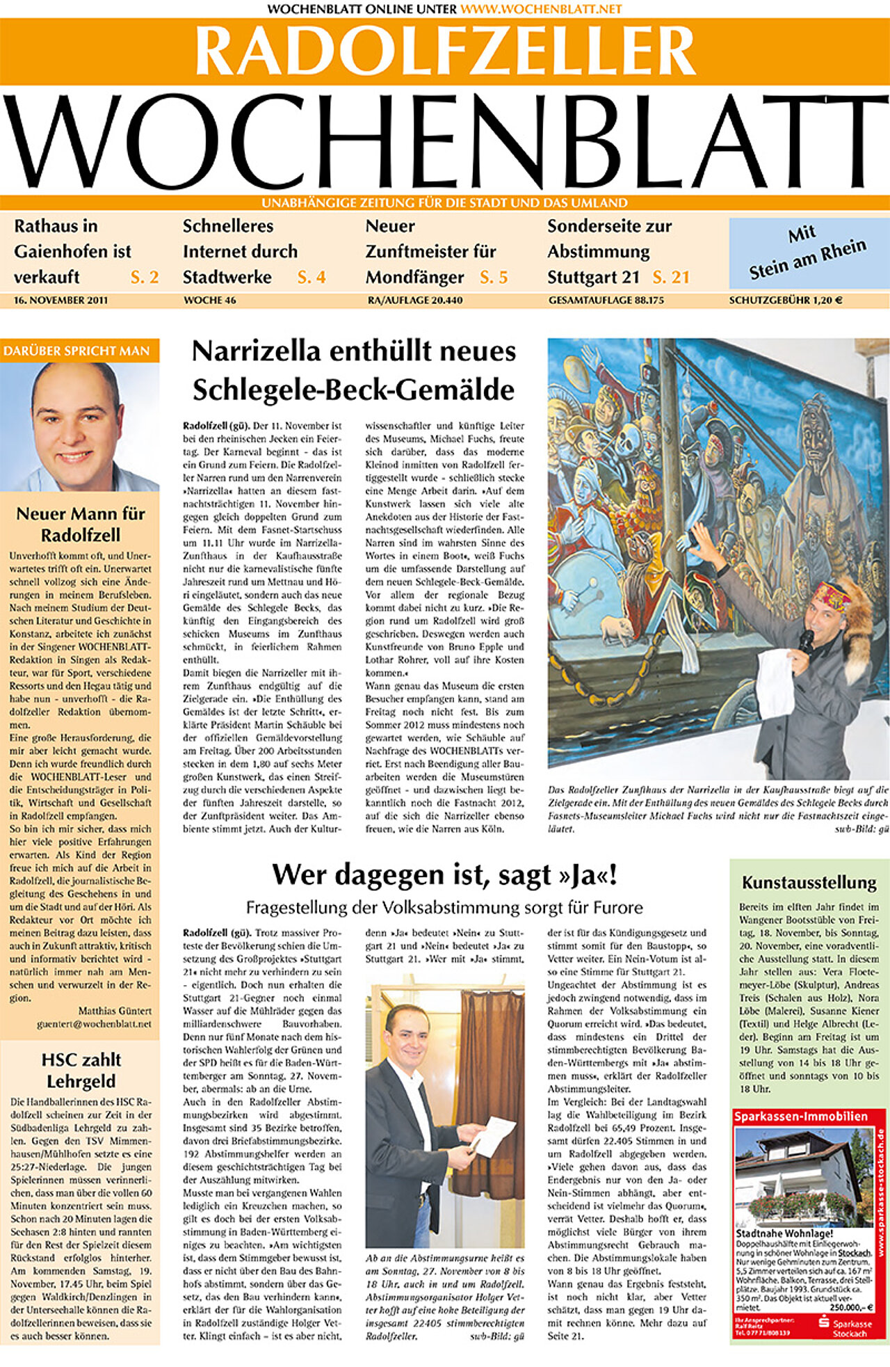 Ausgabe 46 vom 16. November 2011
