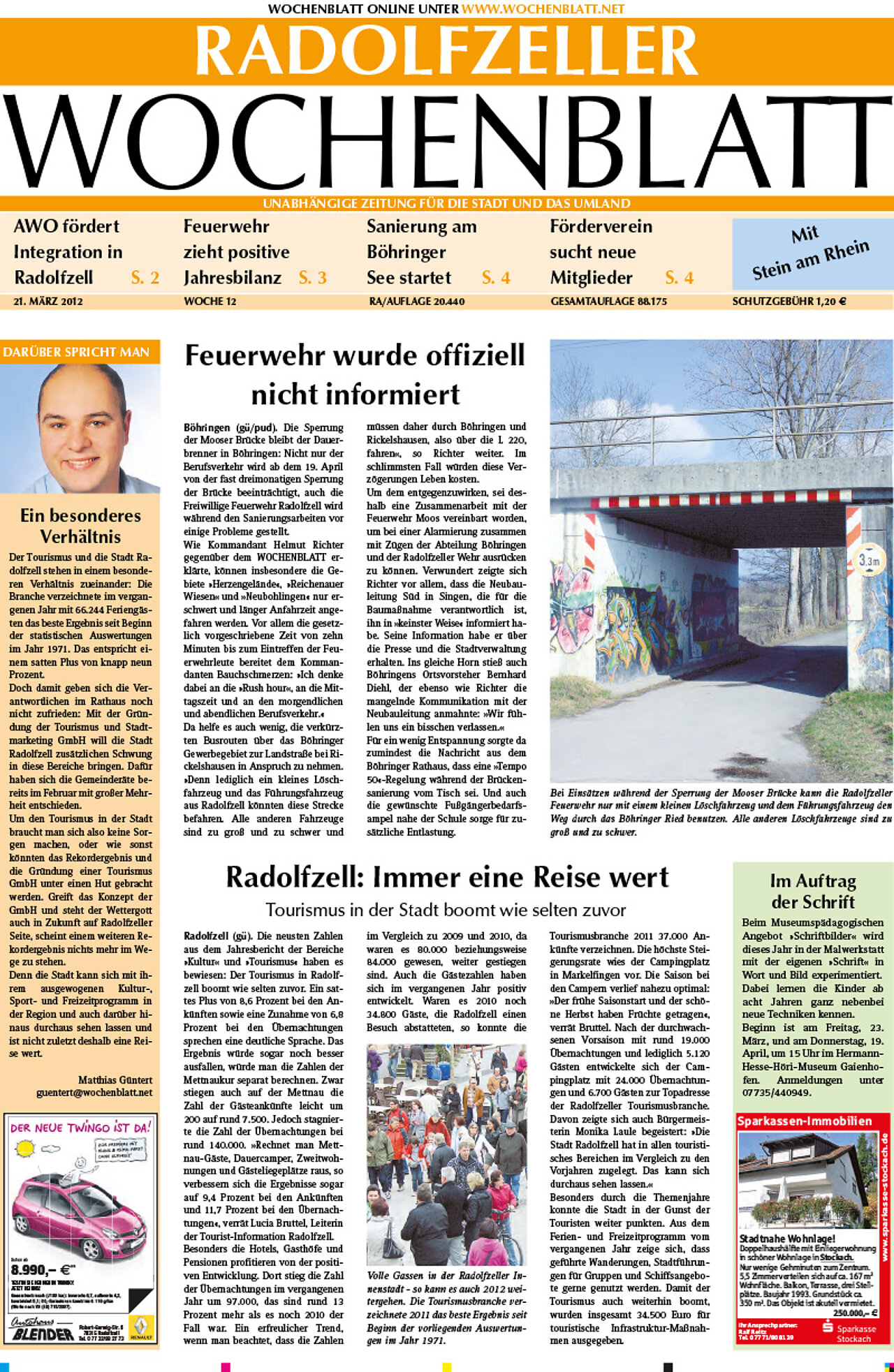 Ausgabe 12 vom 21. März 2012
